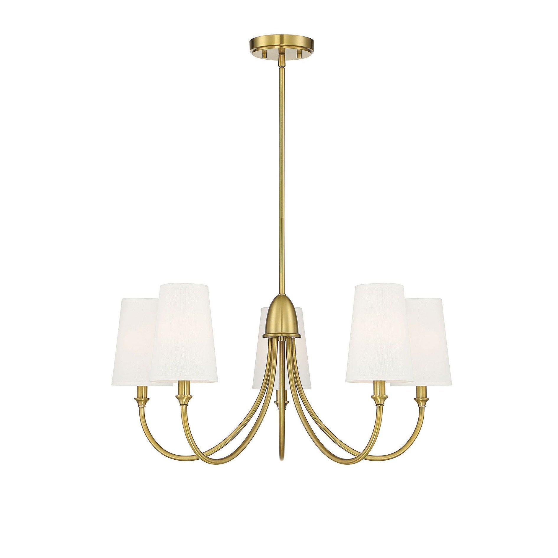 Premium Chandelier Lumin Style Vintage-Industriel en Tissu et Métal - Neutralighting