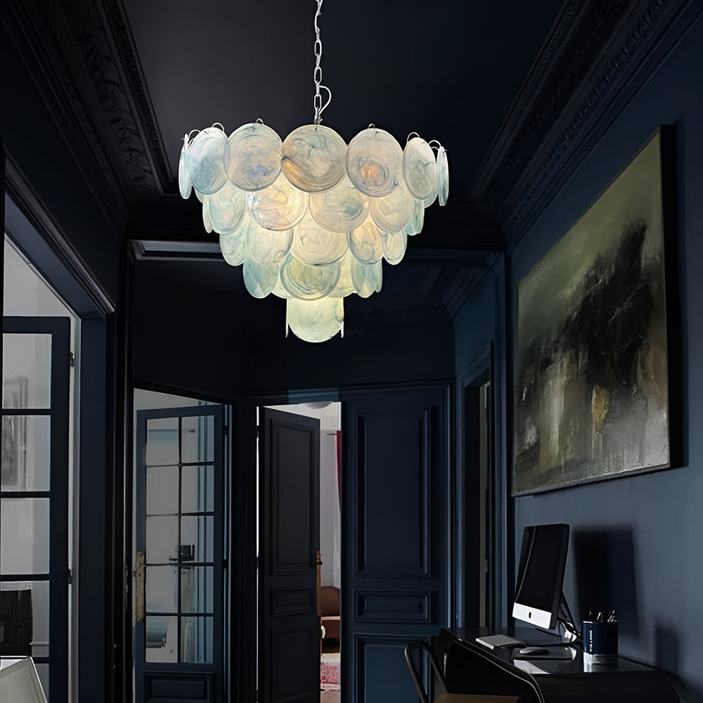 Noctis Lustre en Verre Murano Élégance Premium - Neutralighting