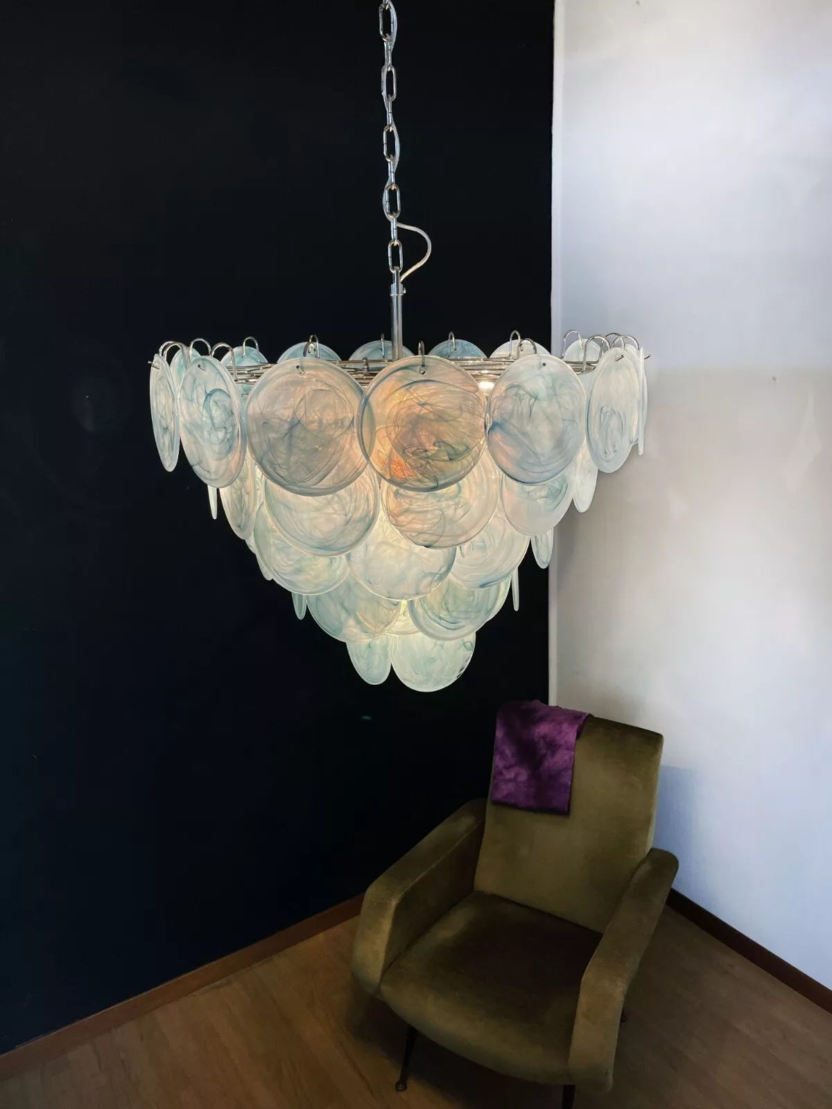 Noctis Lustre en Verre Murano Élégance Premium - Neutralighting
