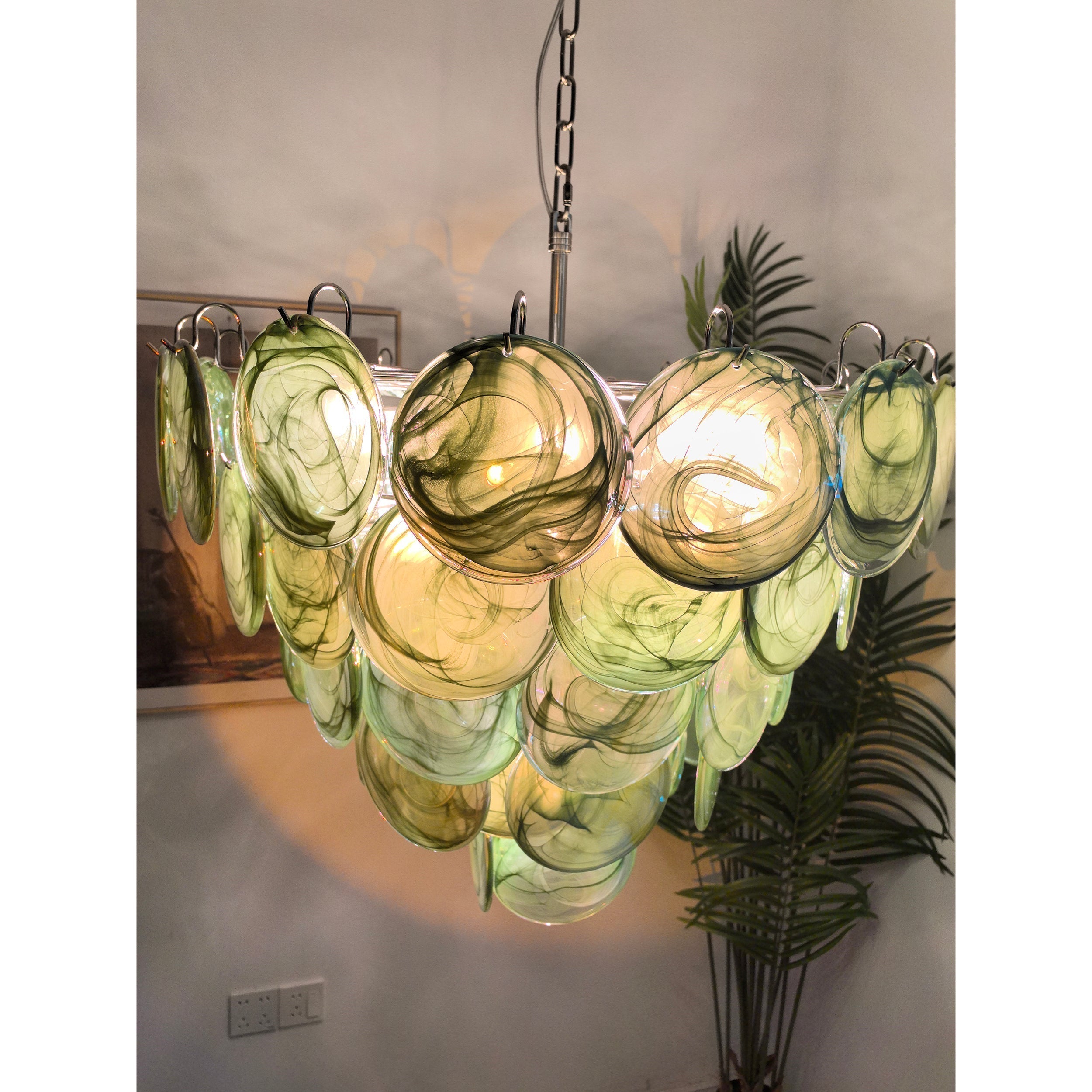 Noctis Lustre en Verre Murano Élégance Premium - Neutralighting