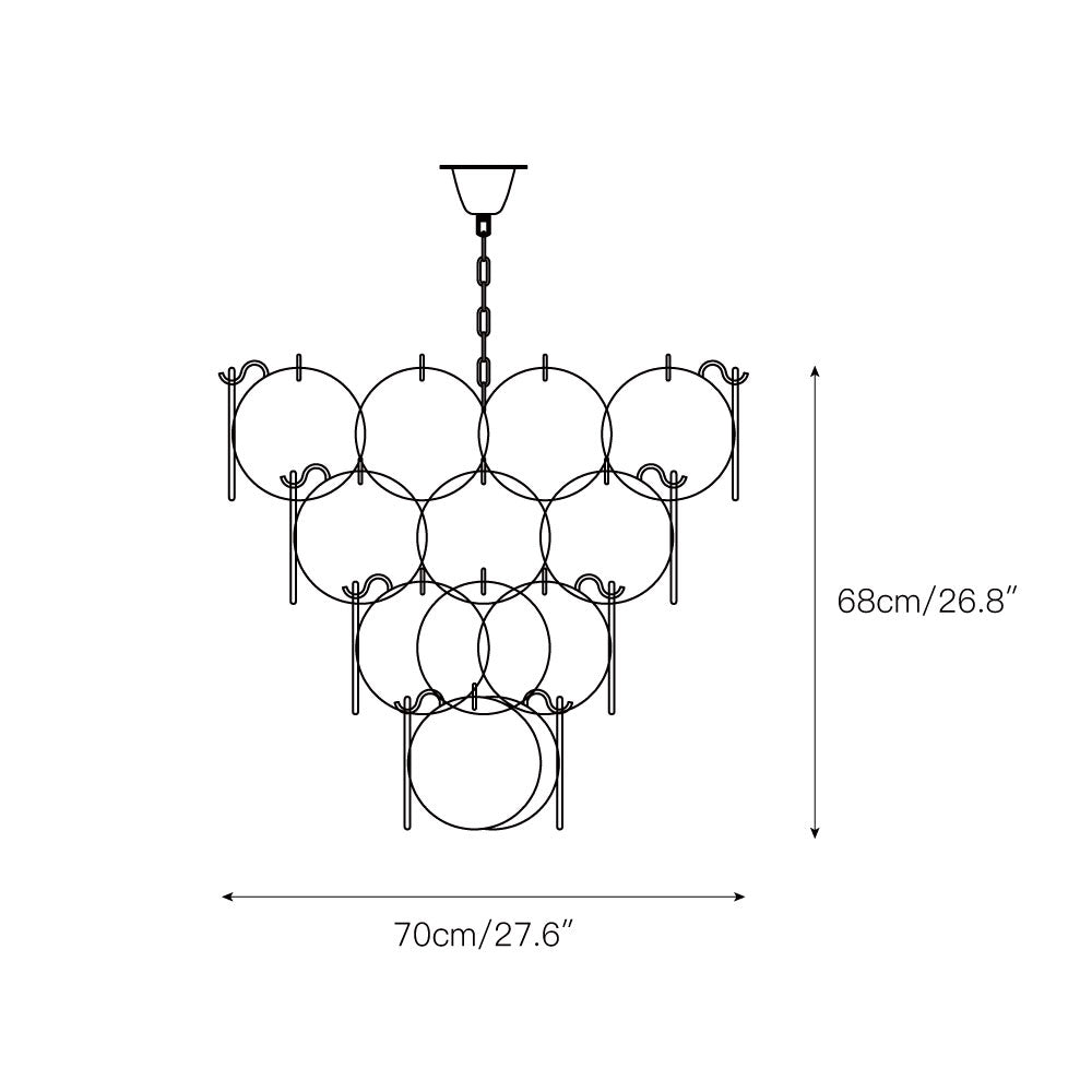 Noctis Lustre en Verre Murano Élégance Premium - Neutralighting