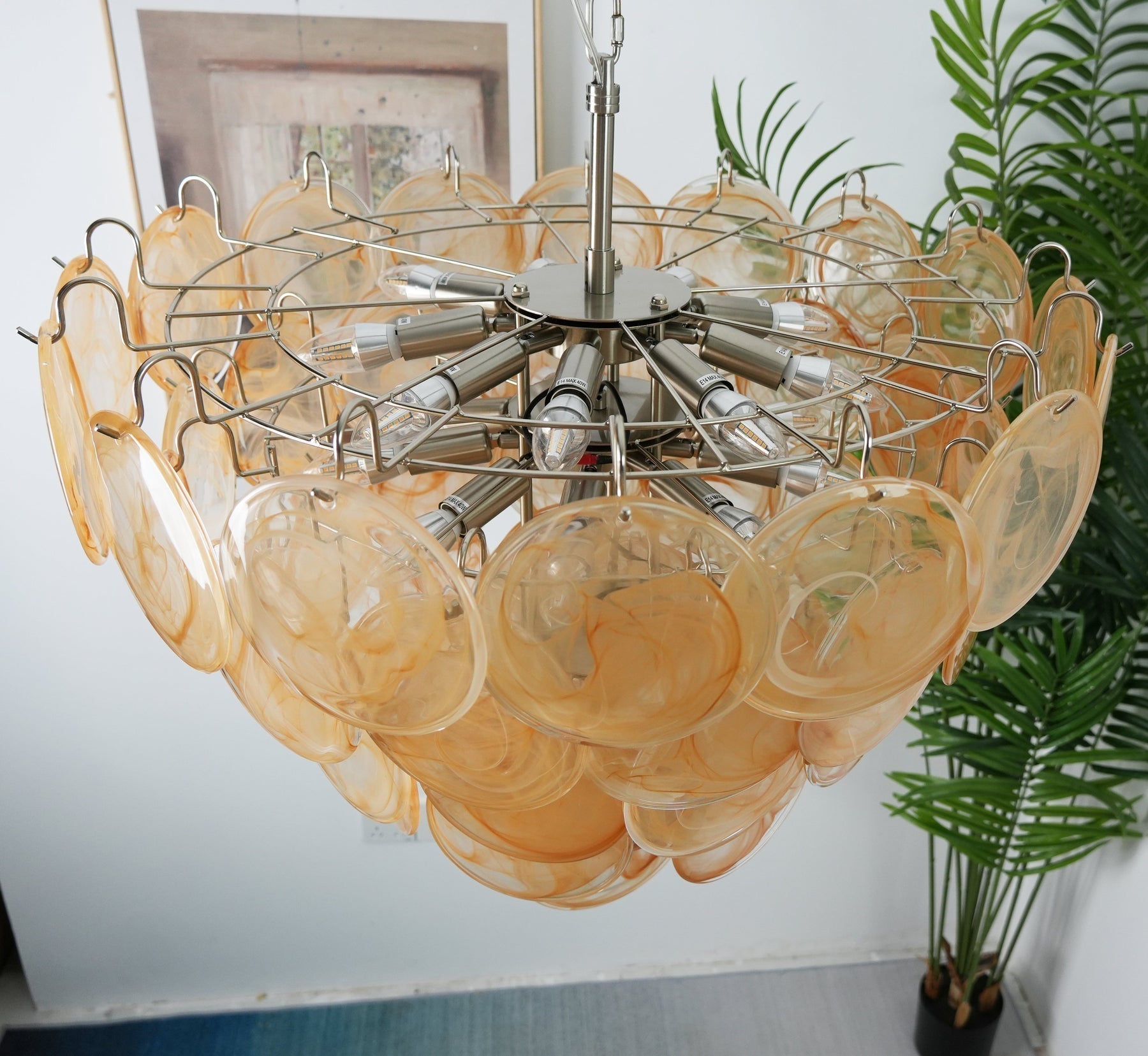 Noctis Lustre en Verre Murano Élégance Premium - Neutralighting