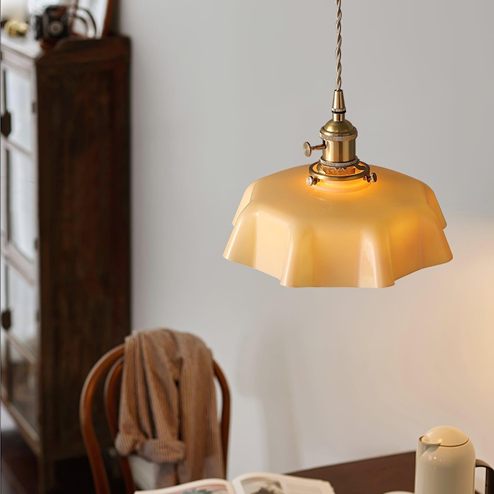 Civen Suspension Fleur Verre - Neutralighting