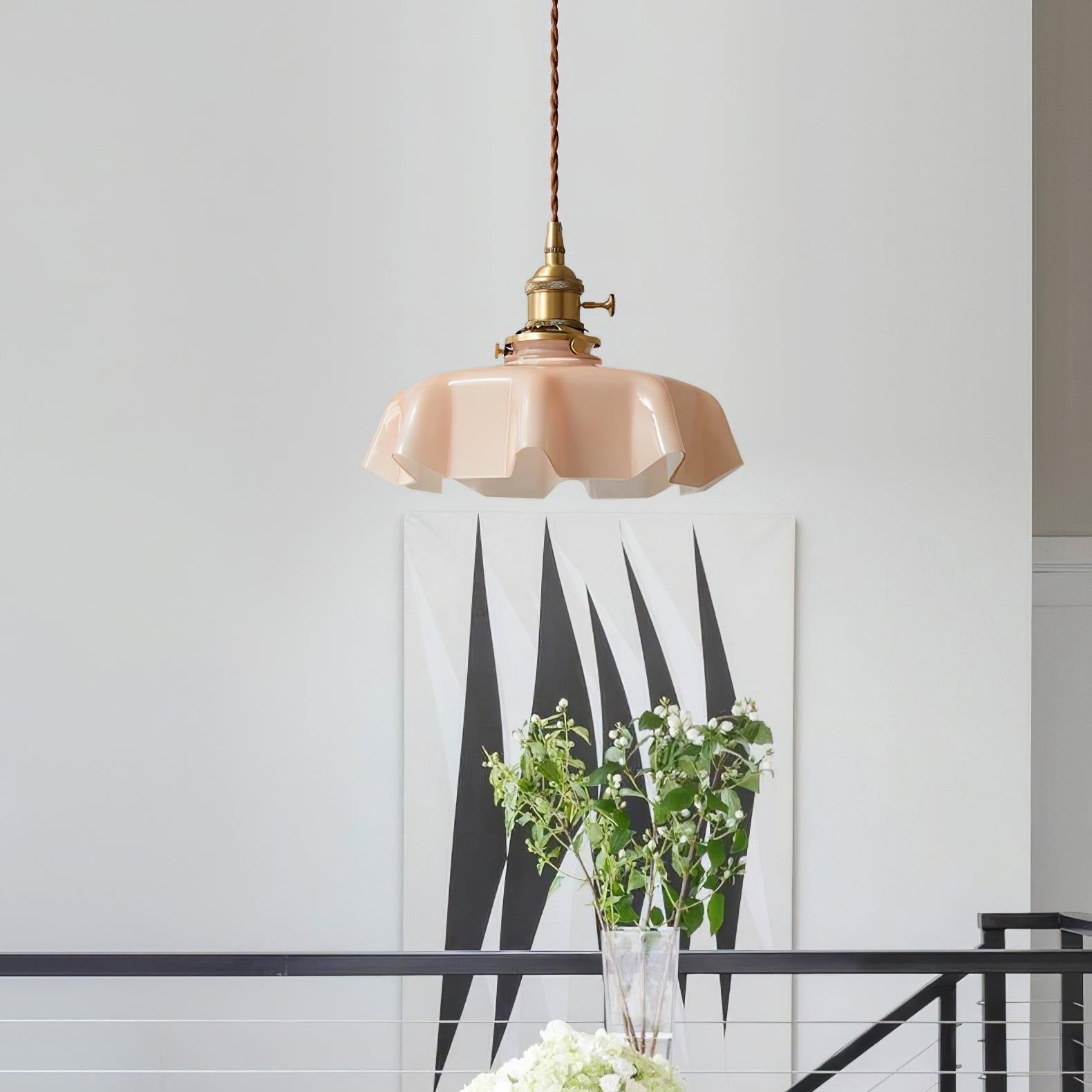 Civen Suspension Fleur Verre - Neutralighting
