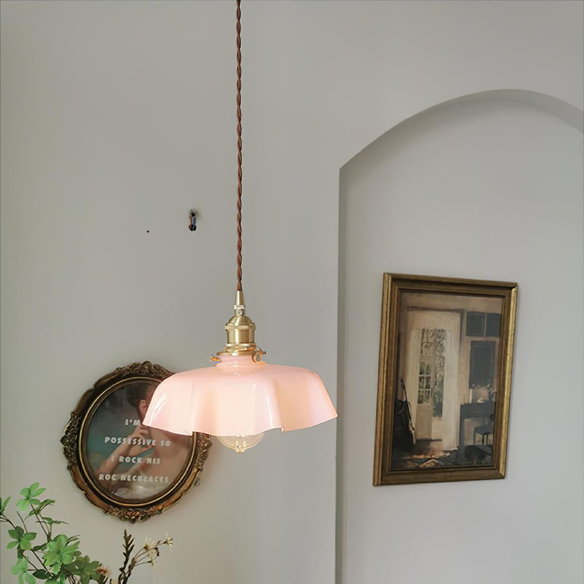 Civen Suspension Fleur Verre - Neutralighting