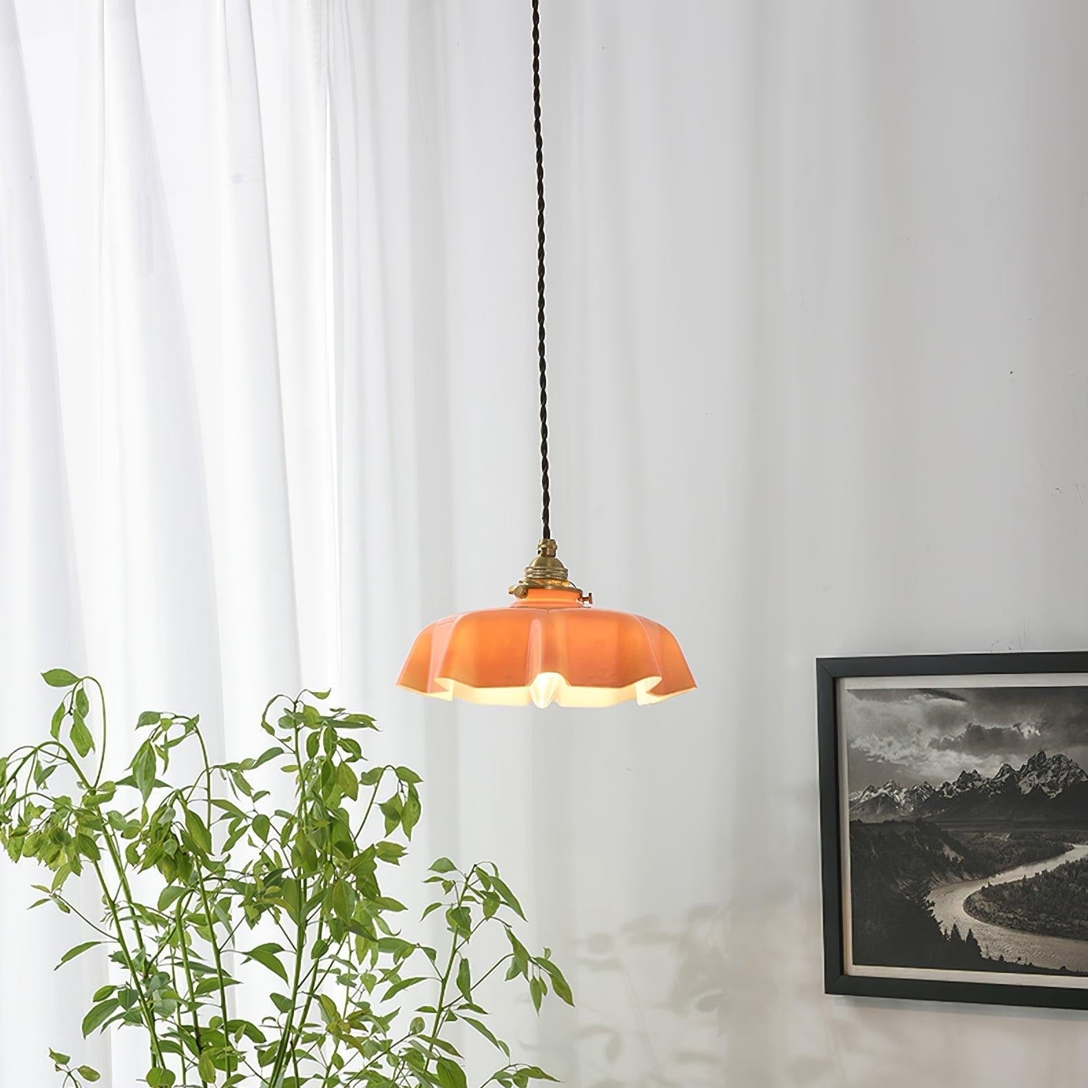 Civen Suspension Fleur Verre - Neutralighting