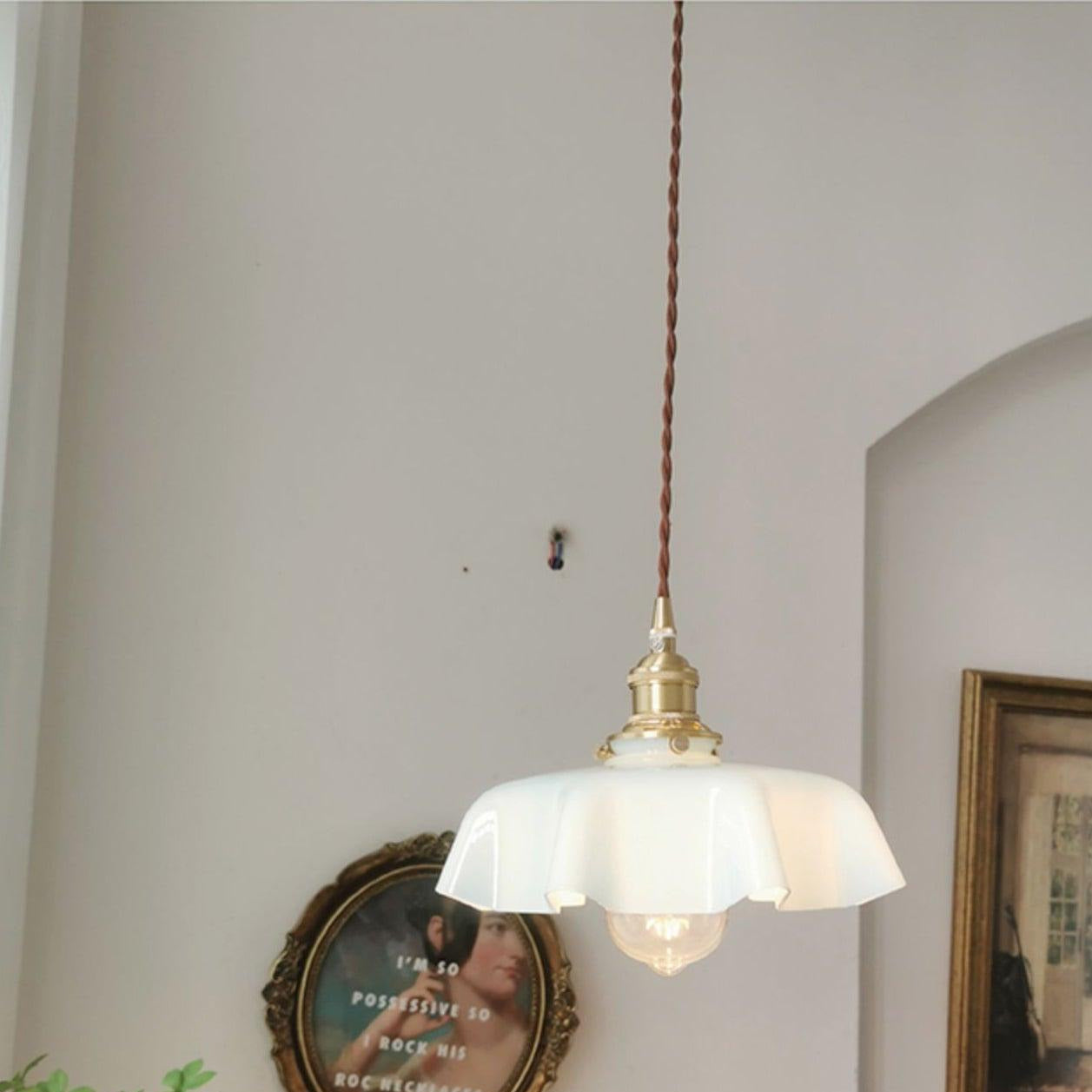 Civen Suspension Fleur Verre - Neutralighting