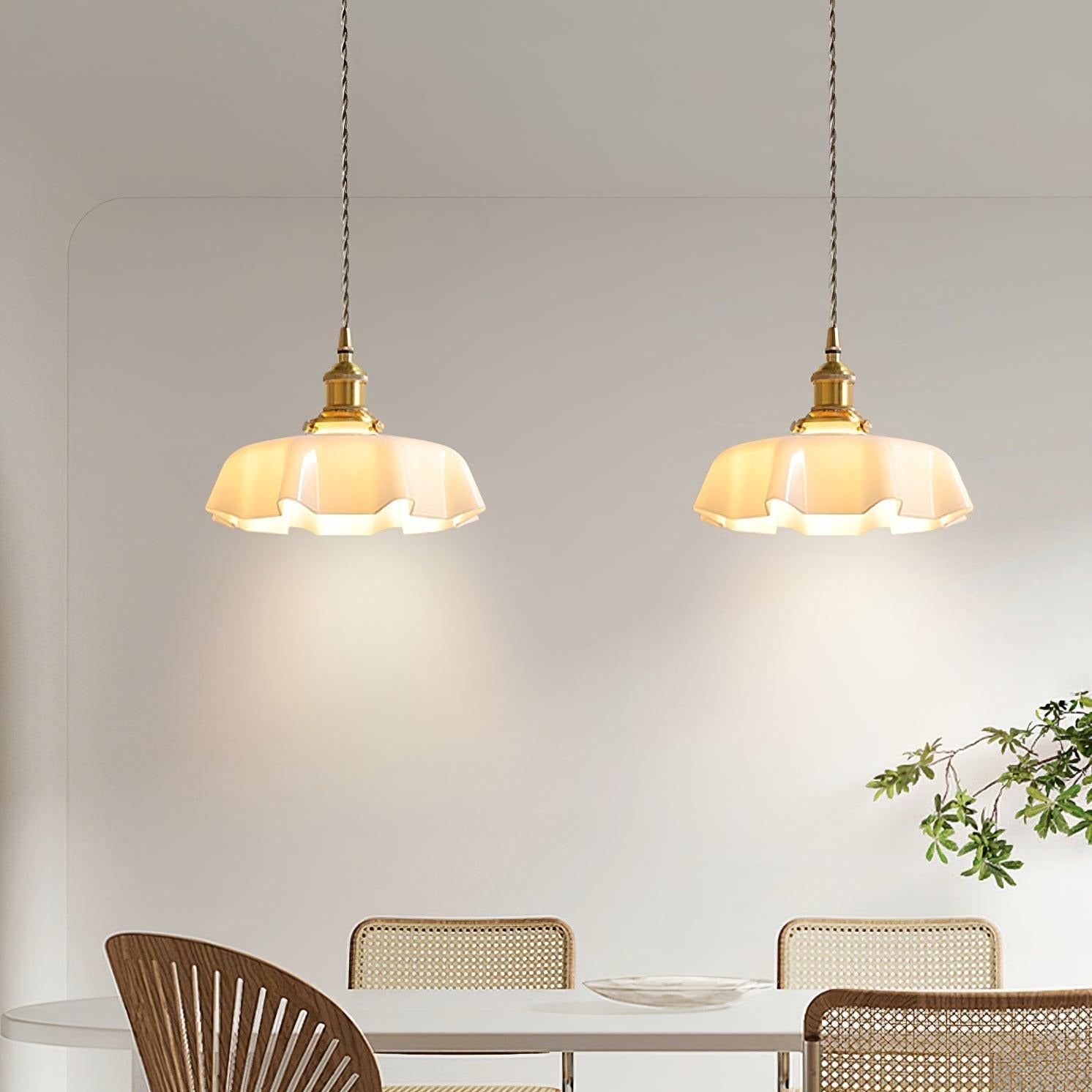 Civen Suspension Fleur Verre - Neutralighting