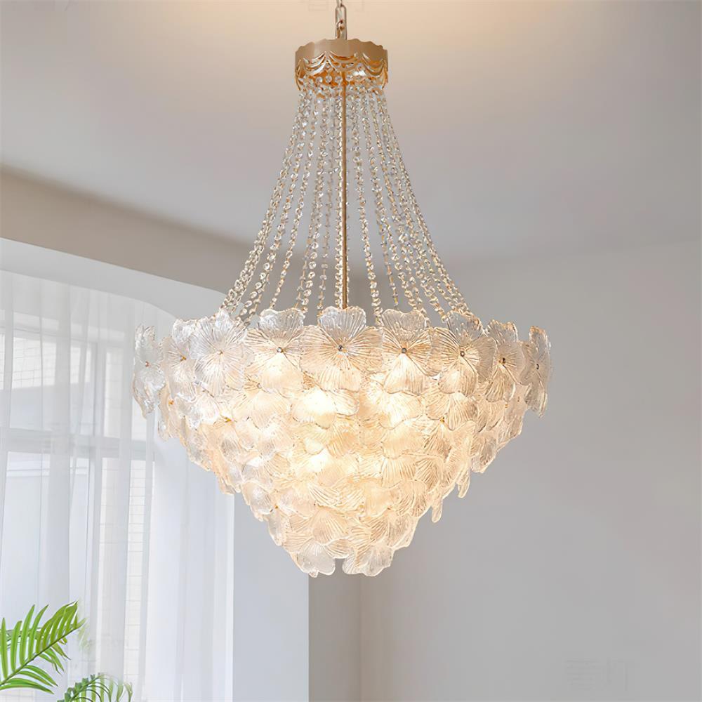 Campina Lustre Cristal Fleur Superposé - Neutralighting