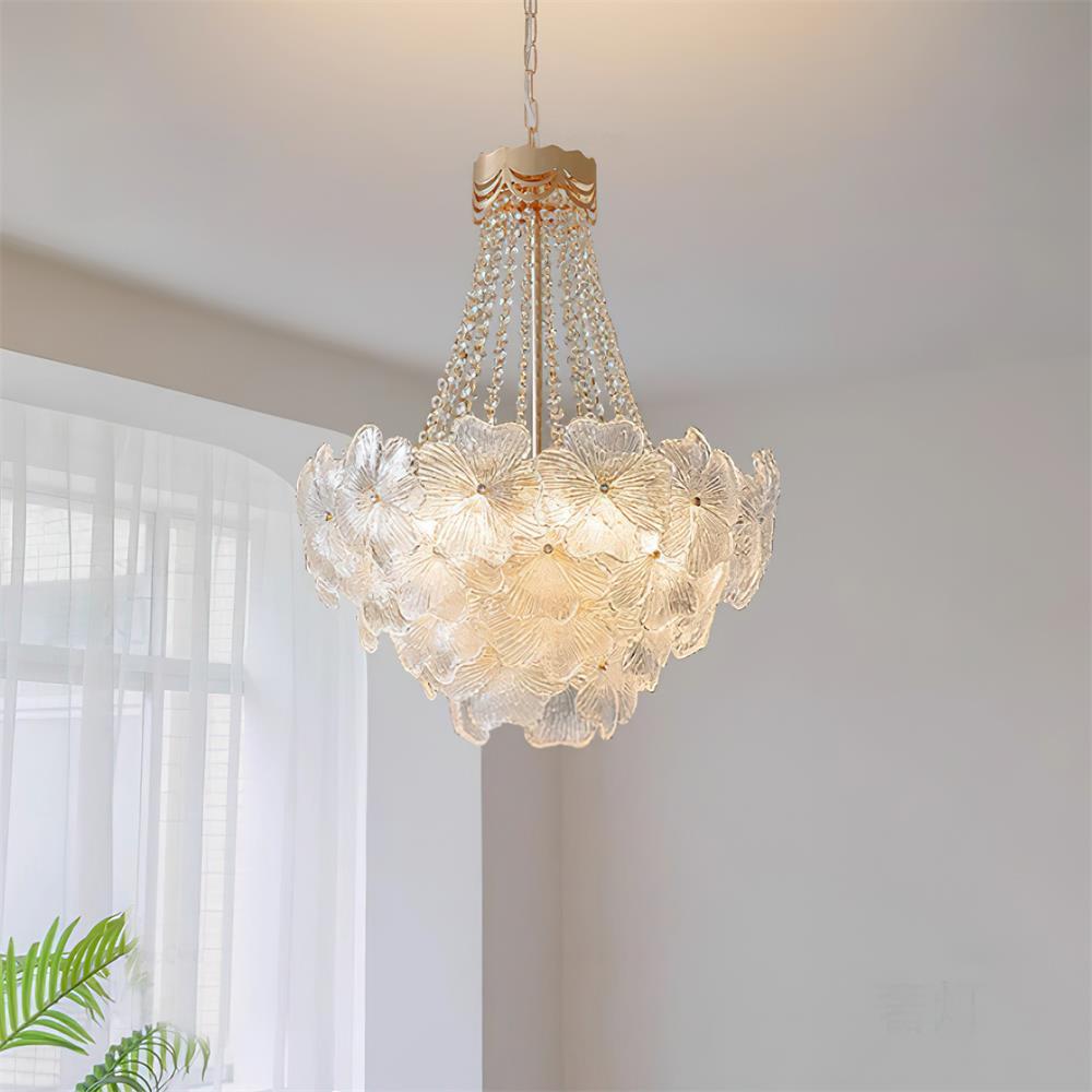 Campina Lustre Cristal Fleur Superposé - Neutralighting