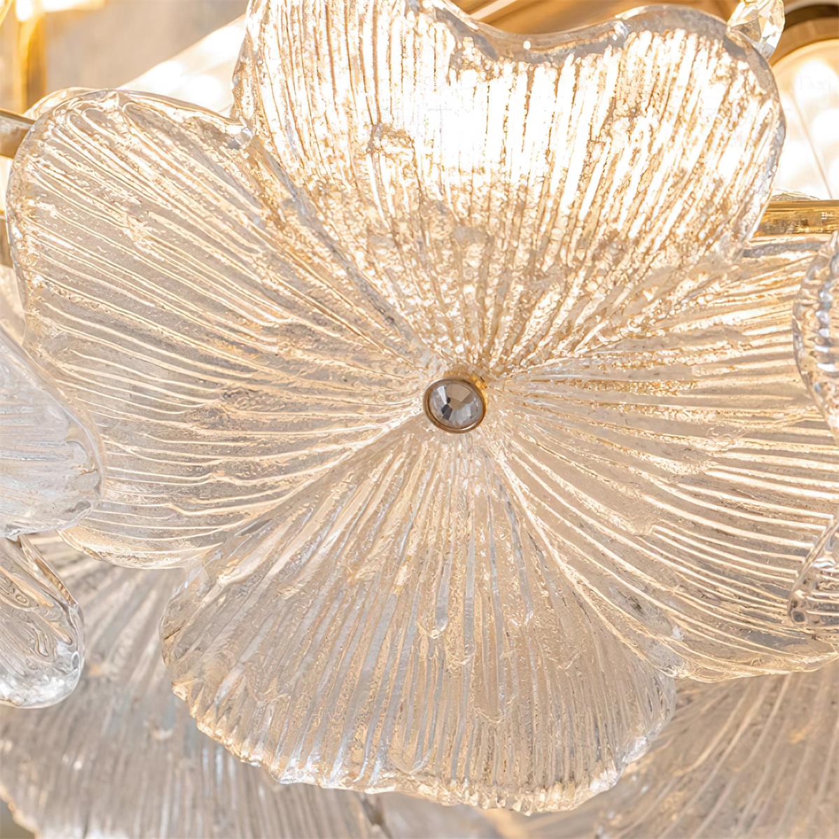 Campina Lustre Cristal Fleur Superposé - Neutralighting