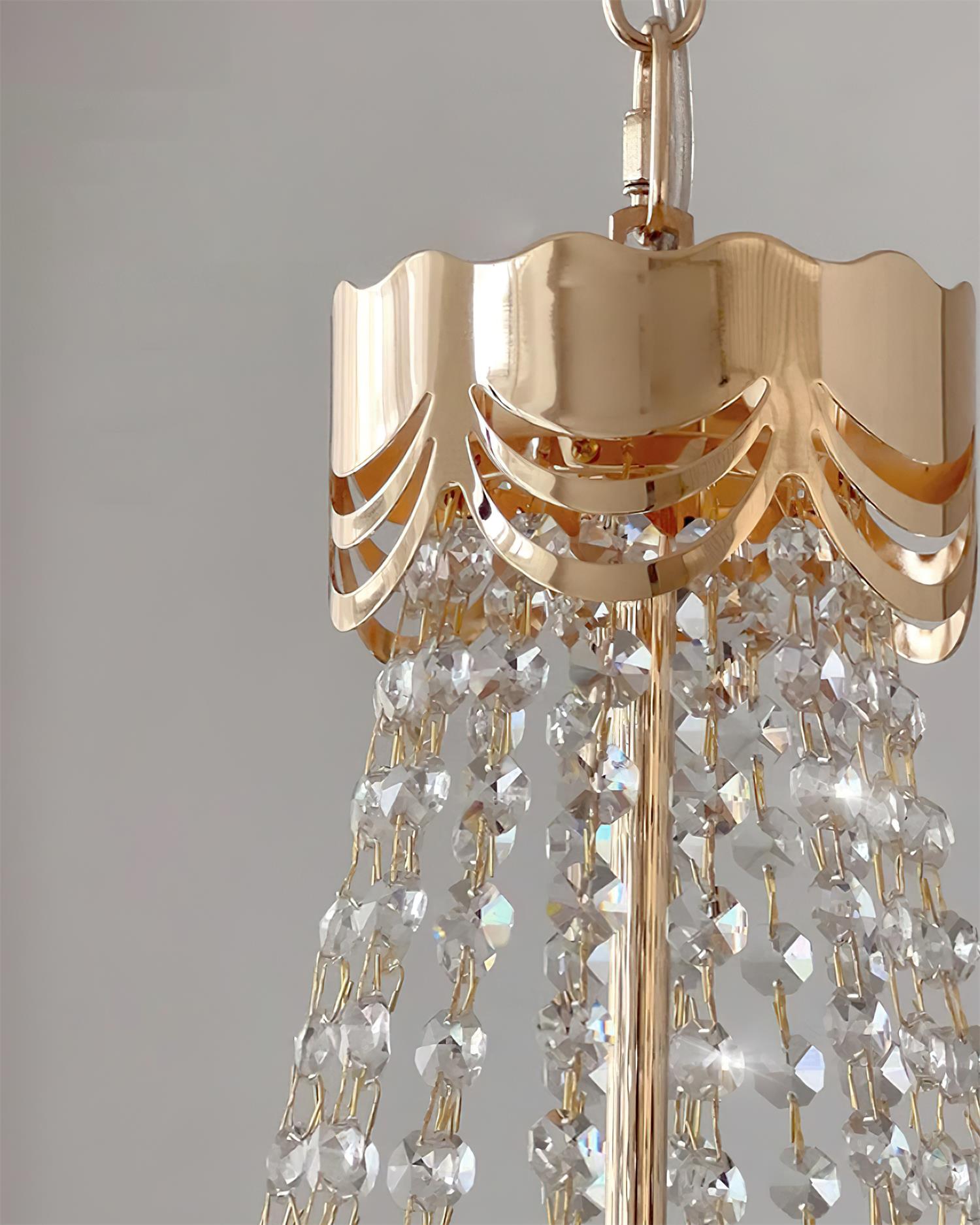 Campina Lustre Cristal Fleur Superposé - Neutralighting