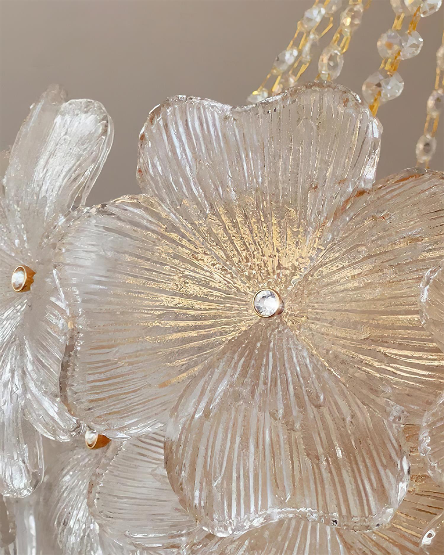 Campina Lustre Cristal Fleur Superposé - Neutralighting