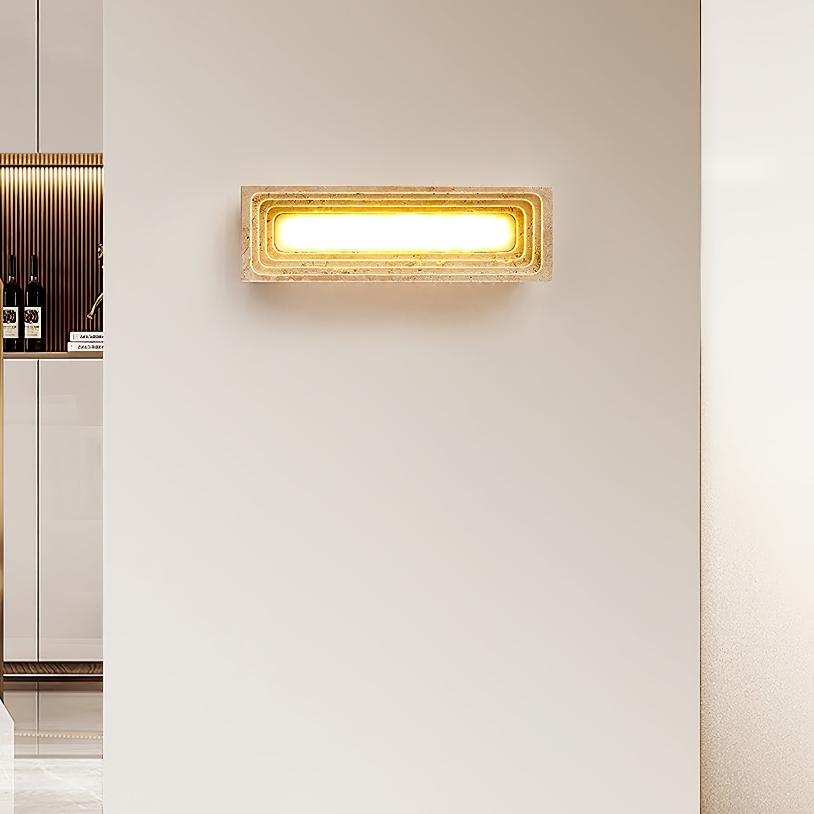 Atheila Travertine Wall Light - Letslighting