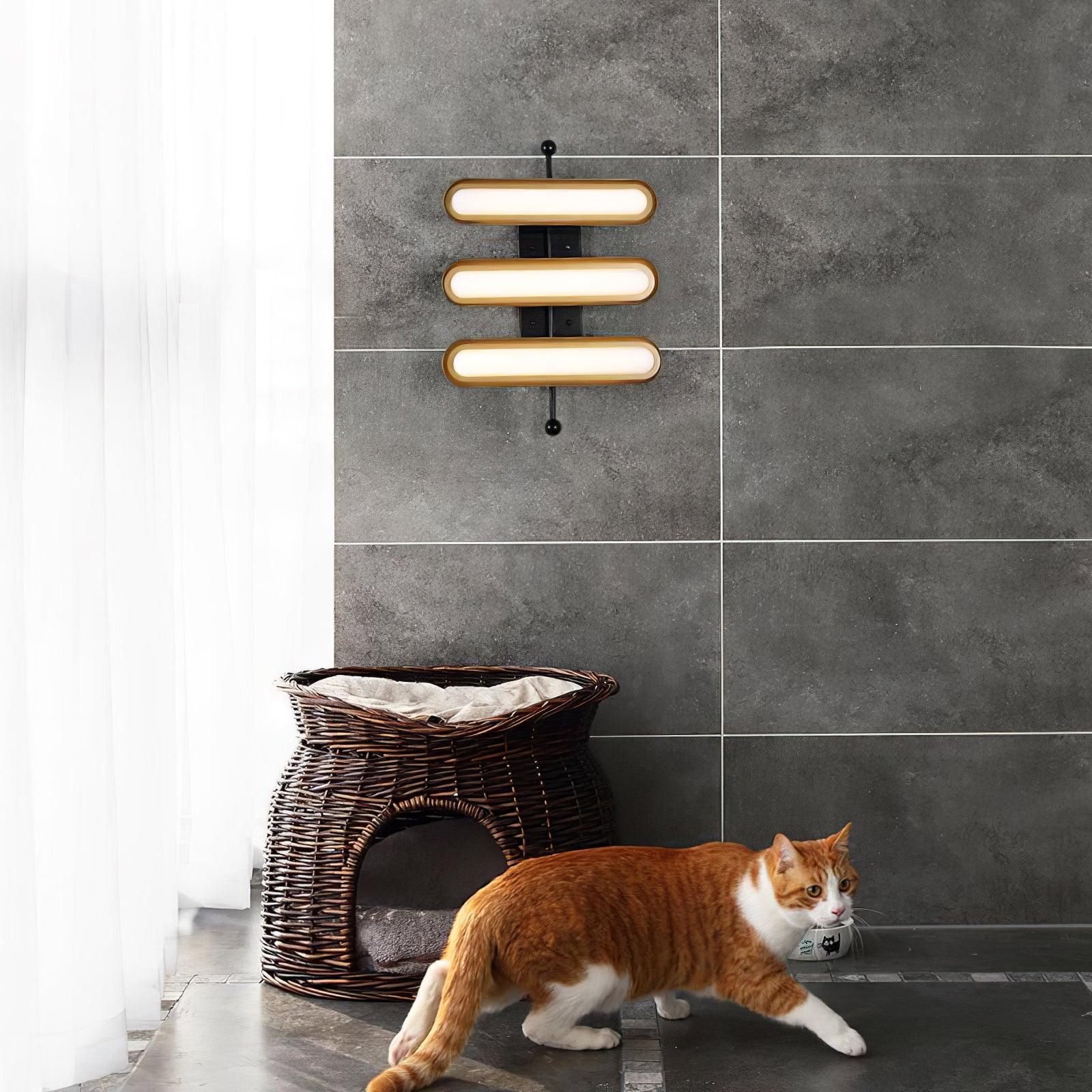 Oriel Applique murale industrielle en acrylique - Neutralighting