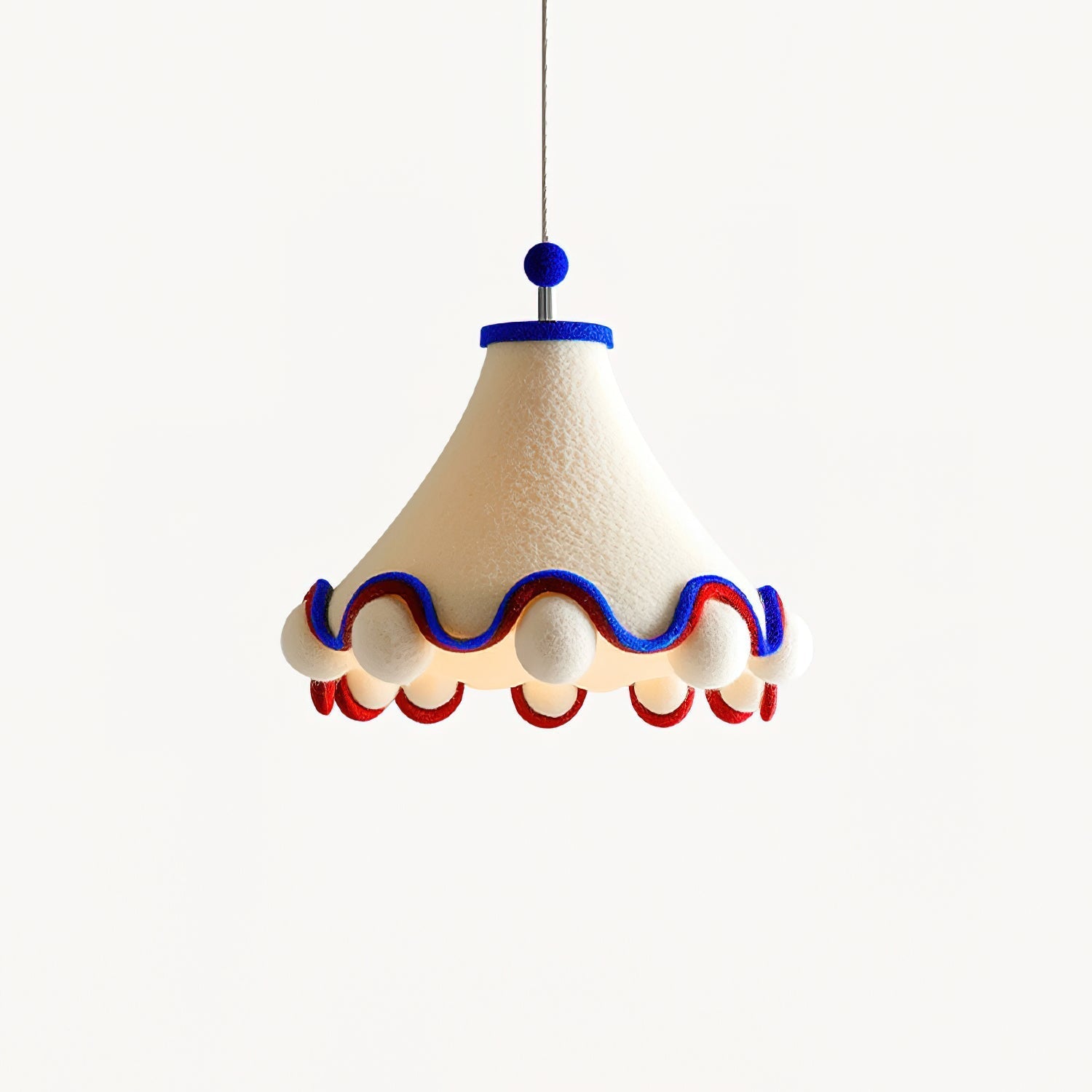 Carniva Suspension Abat-jour avec Pompons Ludiques - Neutralighting