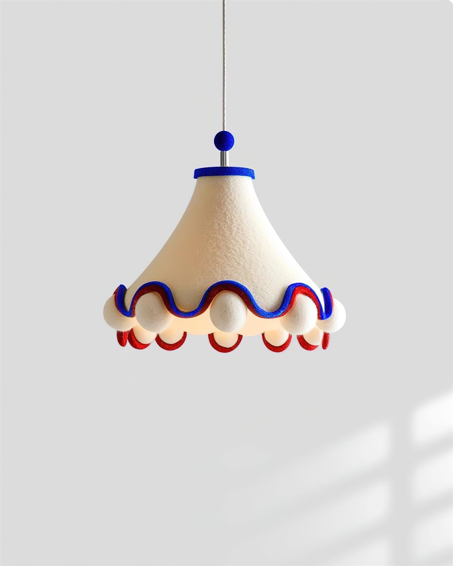 Carniva Suspension Abat-jour avec Pompons Ludiques - Neutralighting