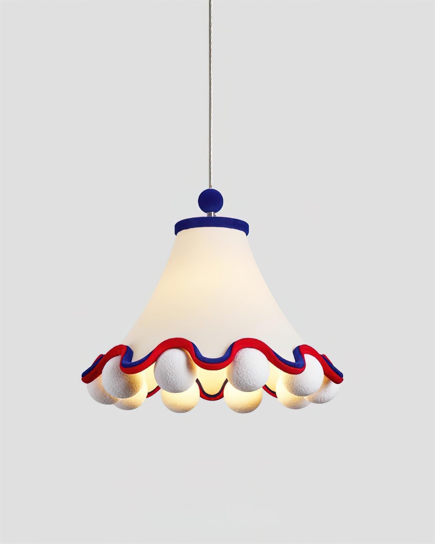 Carniva Suspension Abat-jour avec Pompons Ludiques - Neutralighting