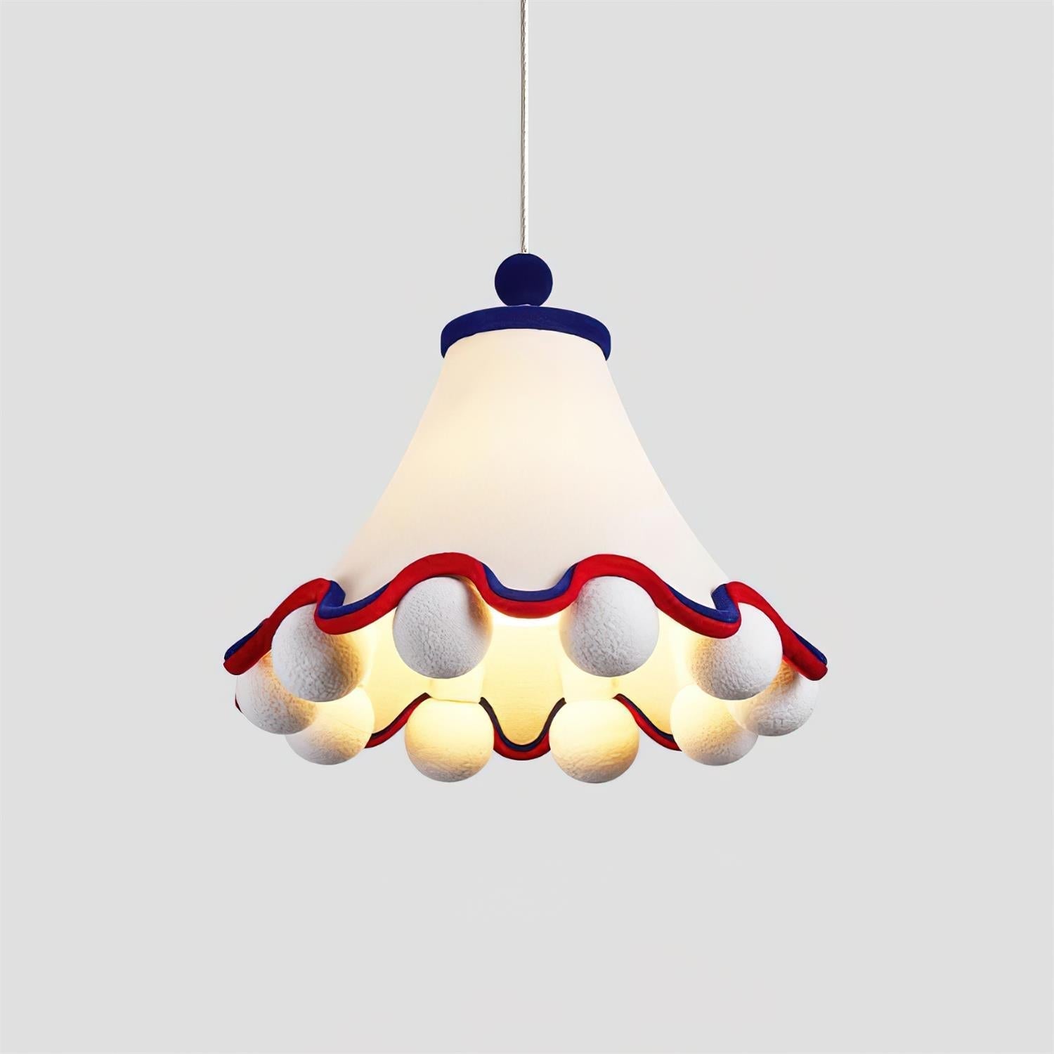 Carniva Suspension Abat-jour avec Pompons Ludiques - Neutralighting