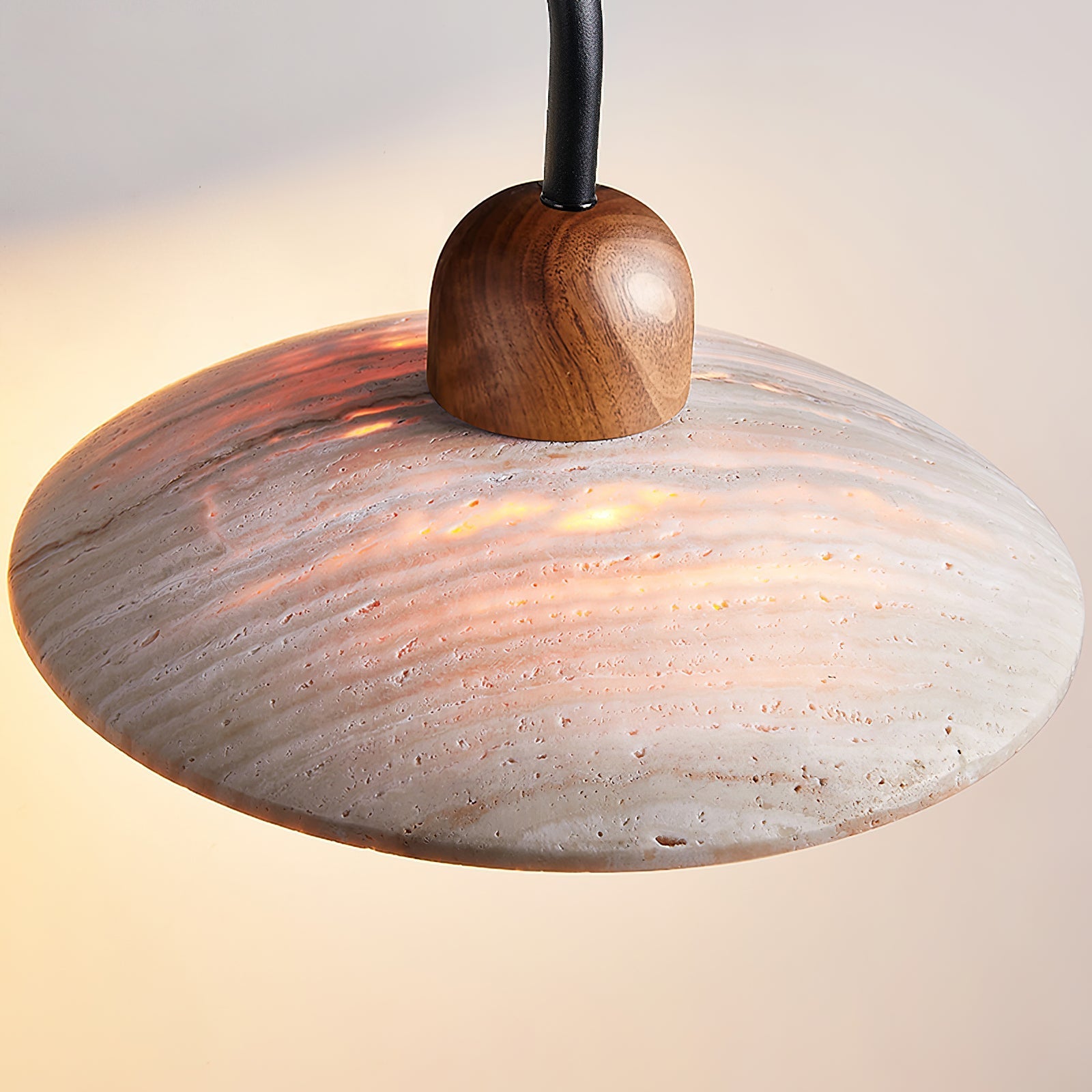 Winel Applique Murale Vintage en Travertin - Neutralighting
