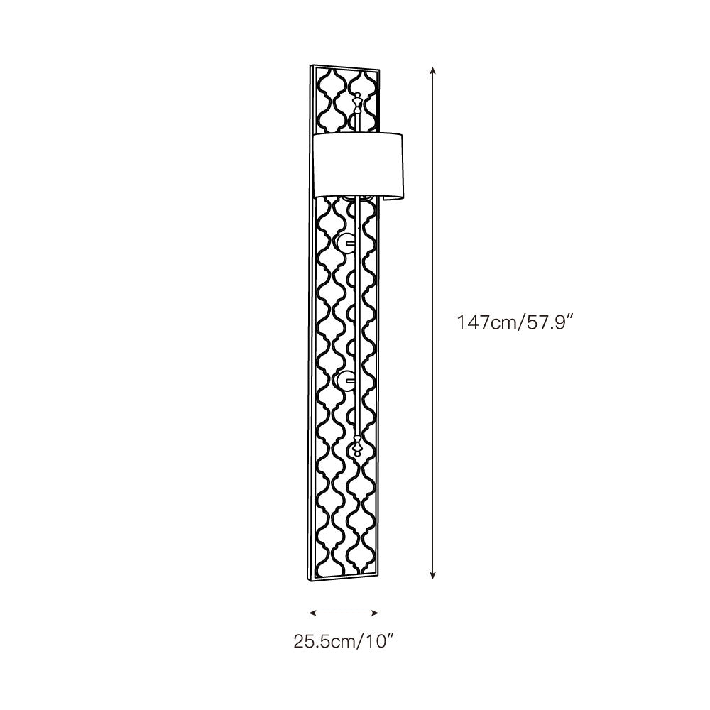 Echo Applique Murale en Bois et Tissu à Créativité Panneau - Neutralighting
