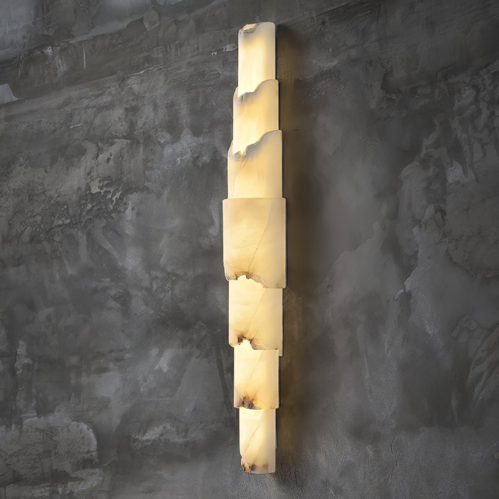 Elara Applique Murale Multicouche en Albâtre - Neutralighting