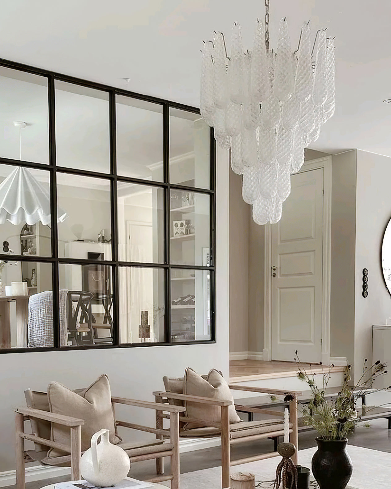 Case Lustre Cascade de Gouttes de Verre - Neutralighting