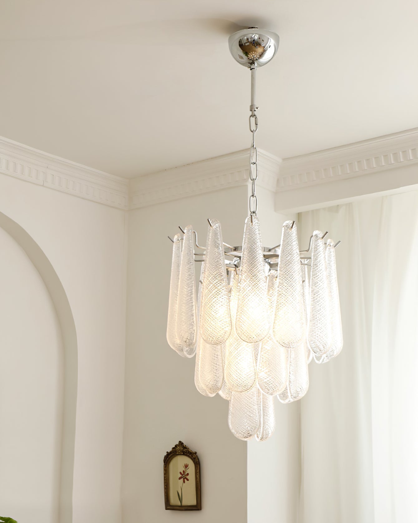 Case Lustre Cascade de Gouttes de Verre - Neutralighting