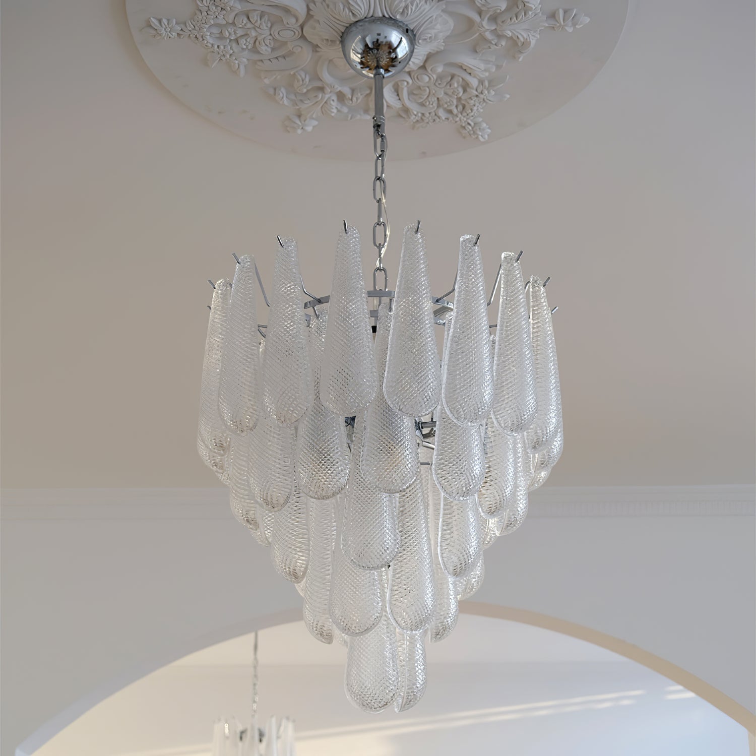 Case Lustre Cascade de Gouttes de Verre - Neutralighting