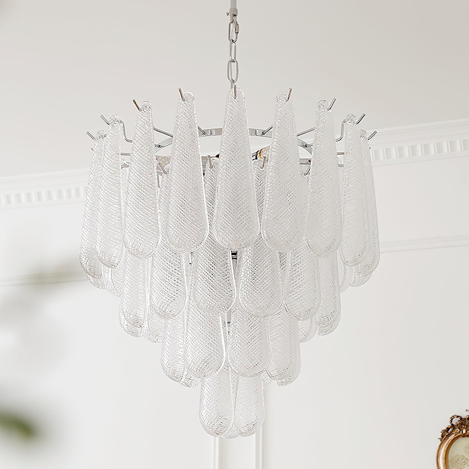 Case Lustre Cascade de Gouttes de Verre - Neutralighting