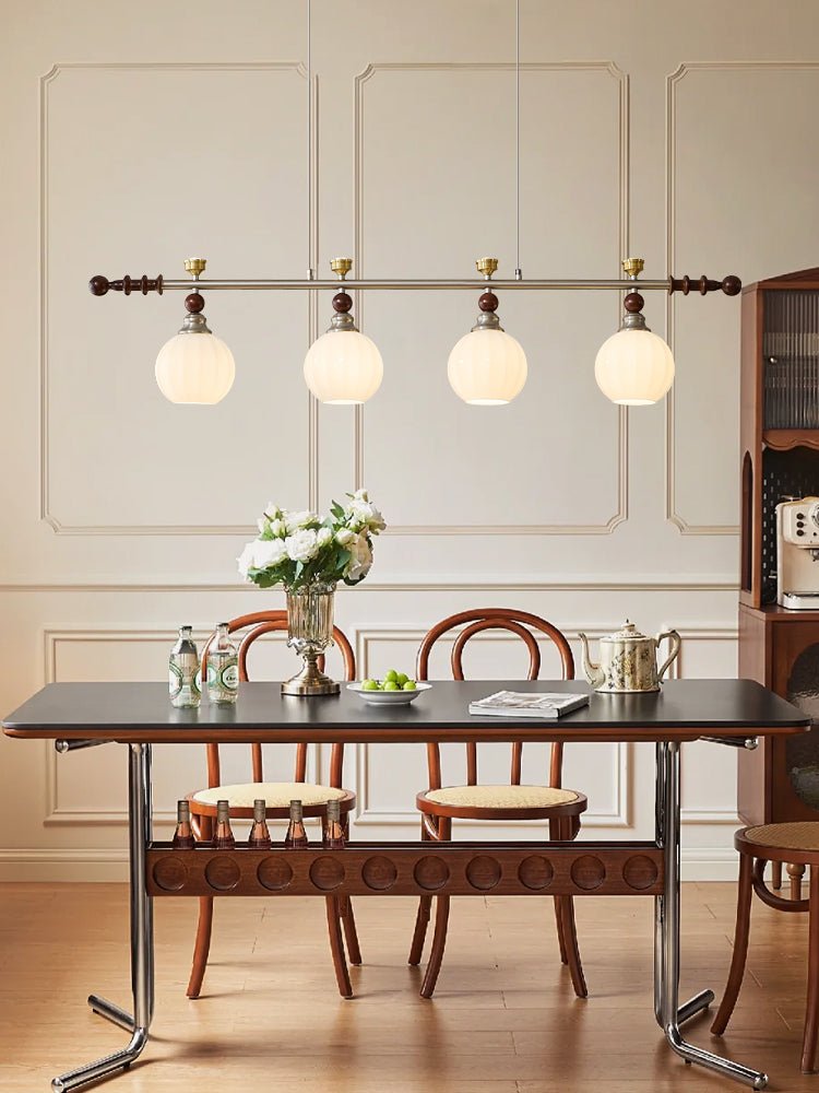 Otheia Suspension Linéaire en Bois Vintage - Neutralighting