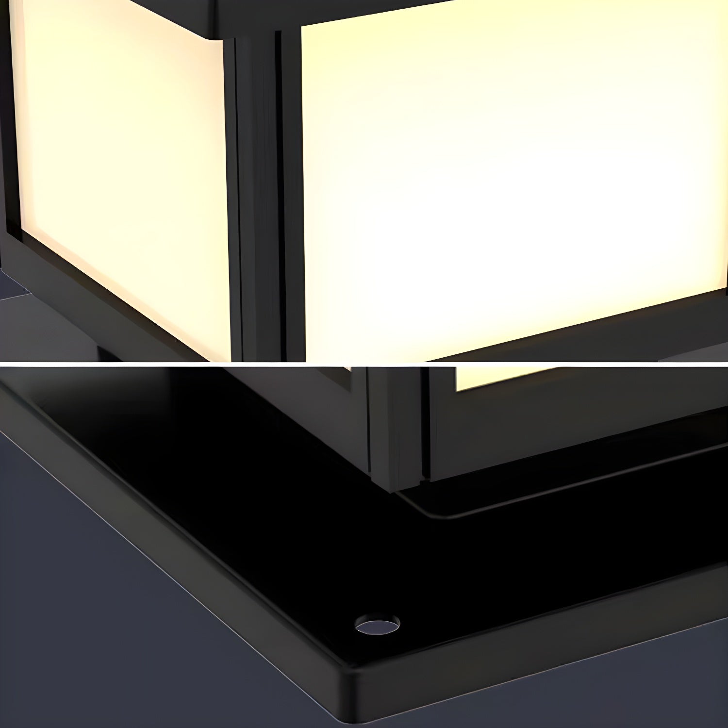 Ray Lampe Solaire Extérieure Carrée de Style Pavillon - Neutralighting