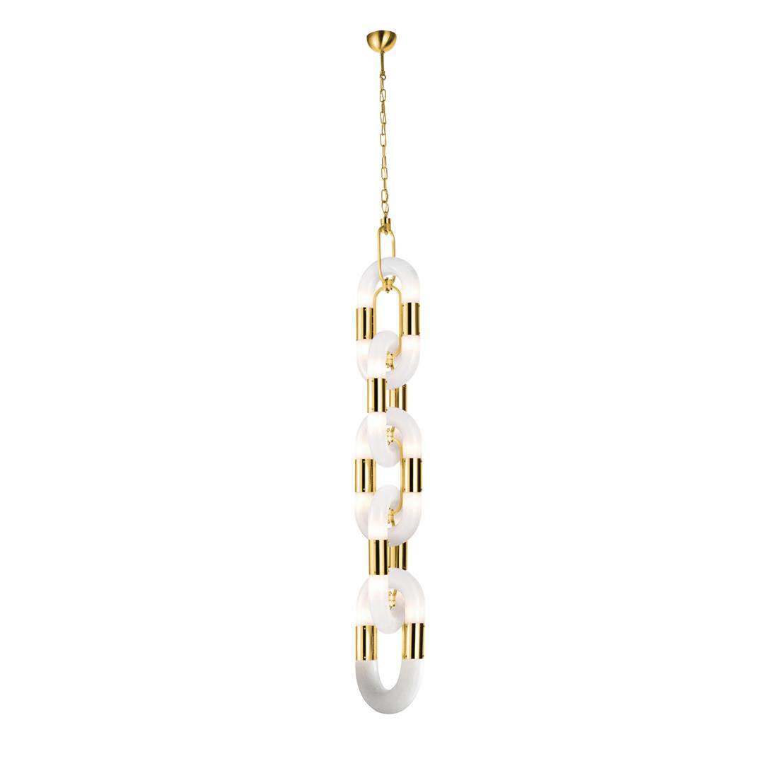 Zeta Lampe Pendante Acrylique Moderne Chaîne - Neutralighting