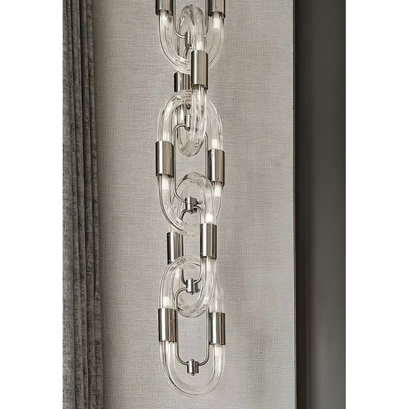 Zeta Lampe Pendante Acrylique Moderne Chaîne - Neutralighting