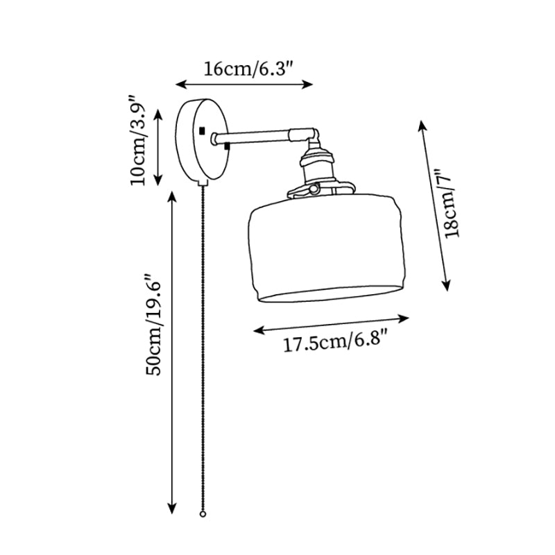 Infinity Applique Murale Laiton Chaîne Verte - Neutralighting