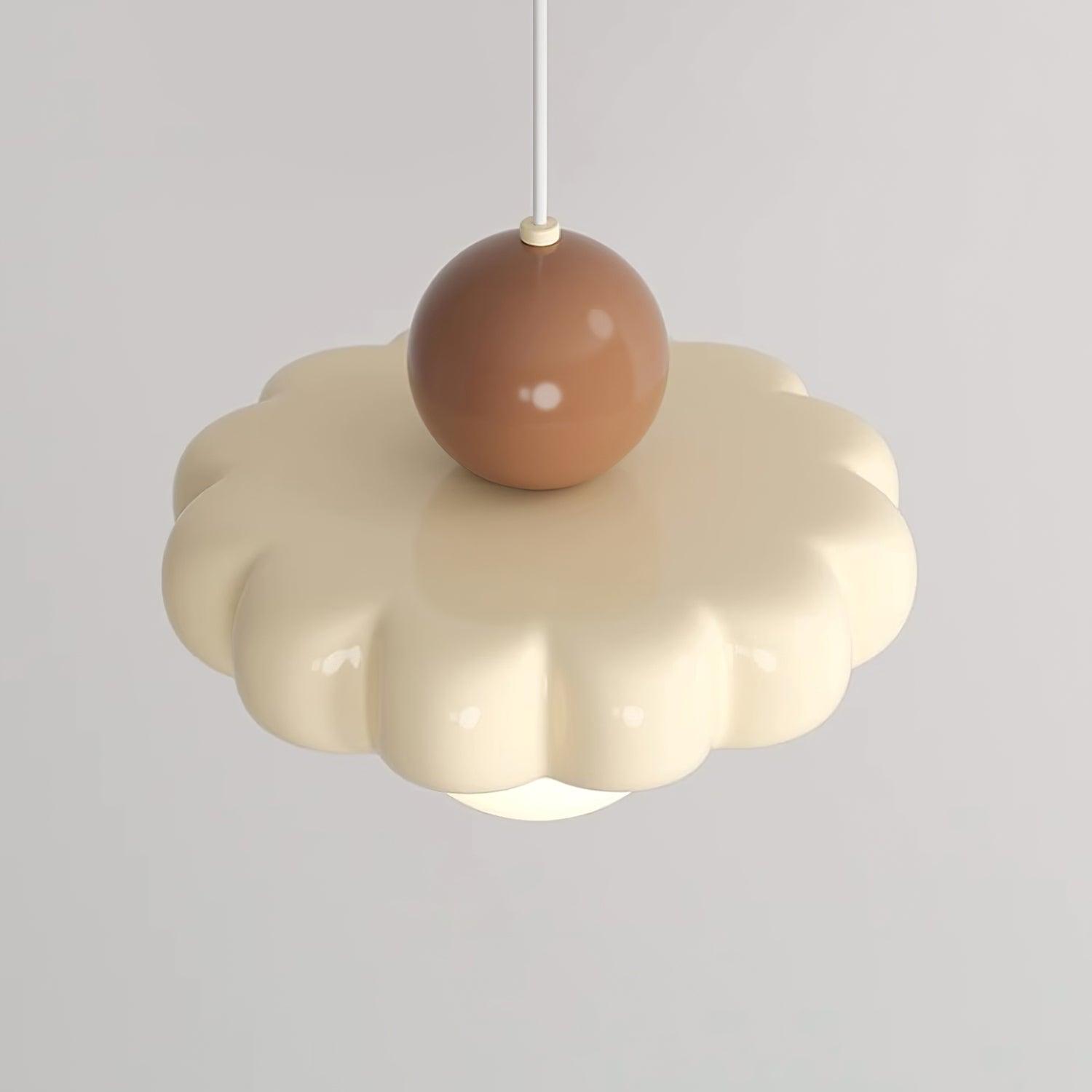 Aria Cute Cream Pendant Light - Letslighting