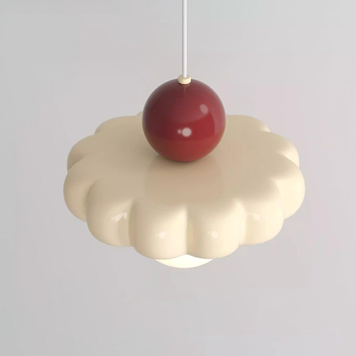 Aria Cute Cream Pendant Light - Letslighting