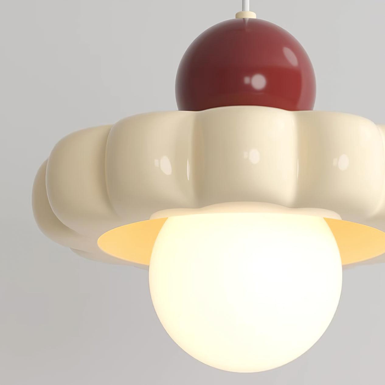 Aria Cute Cream Pendant Light - Letslighting