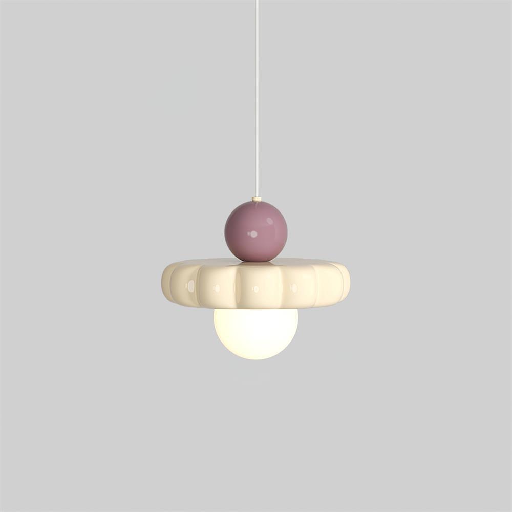 Aria Cute Cream Pendant Light - Letslighting