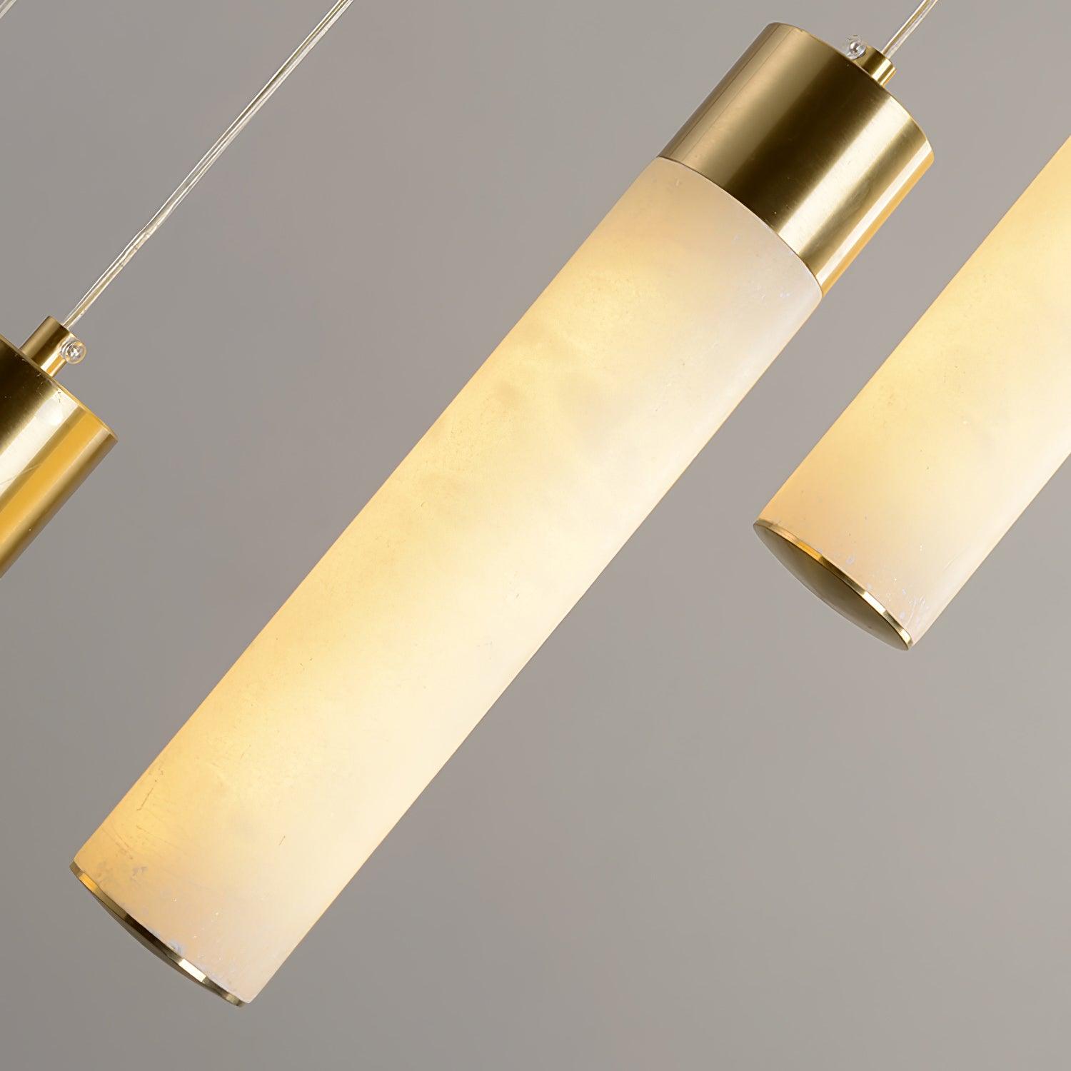 Aurelia Alabaster Chandelier Staircase - Letslighting