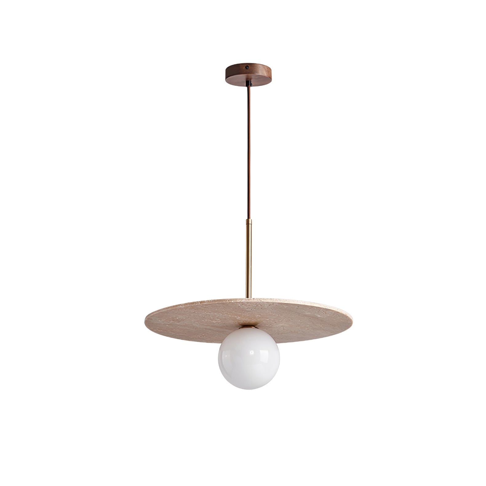 Vera Travertine Pendant Light - Letslighting