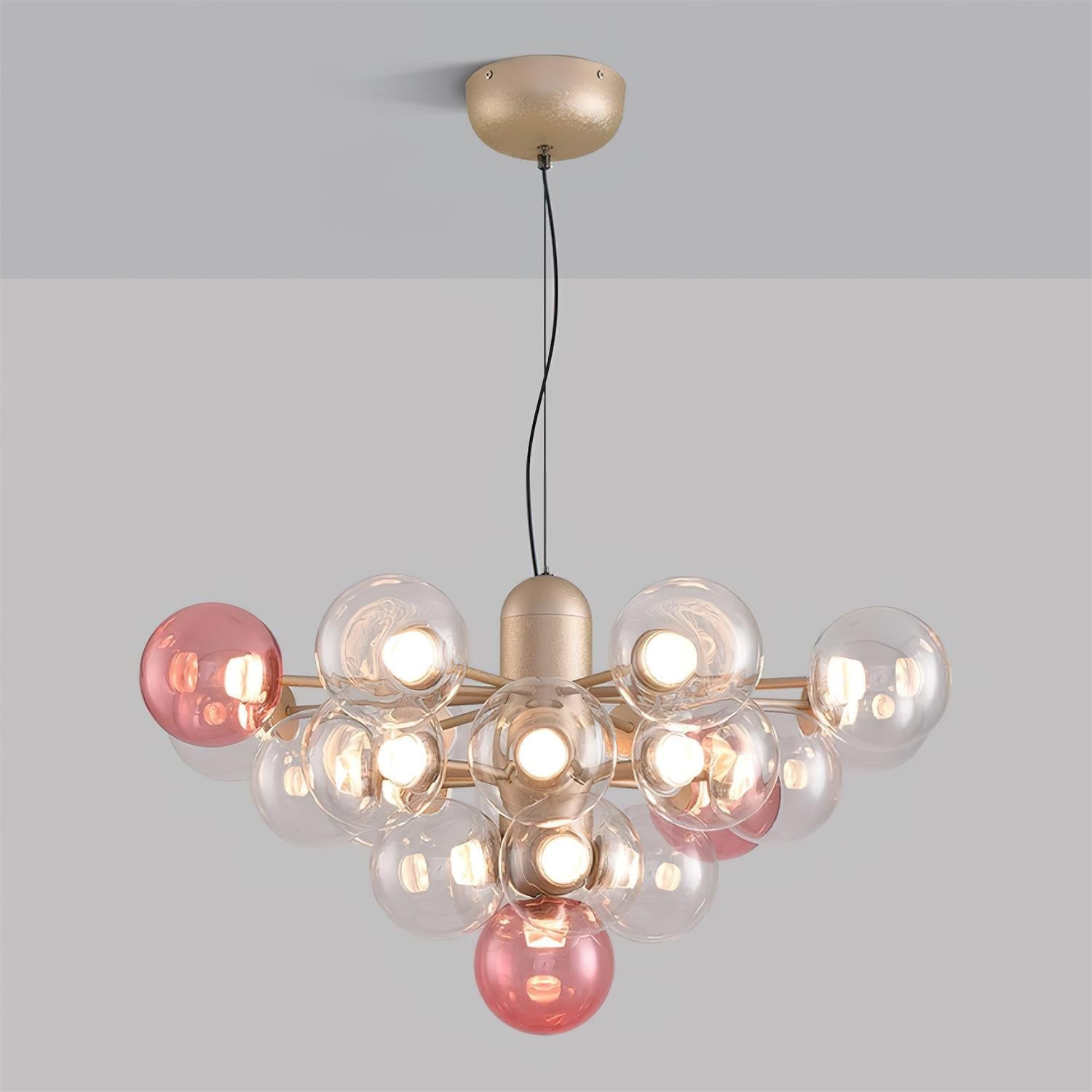 Candy Lustre en métal à bulles - Neutralighting