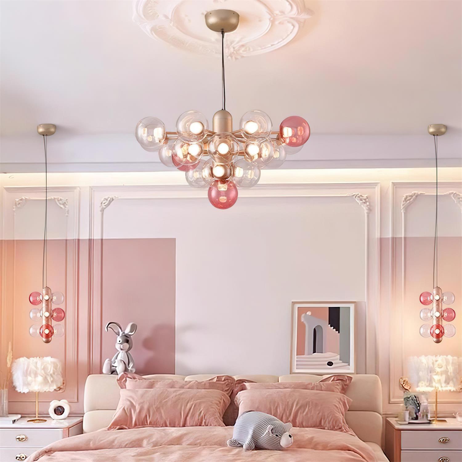 Candy Lustre en métal à bulles - Neutralighting