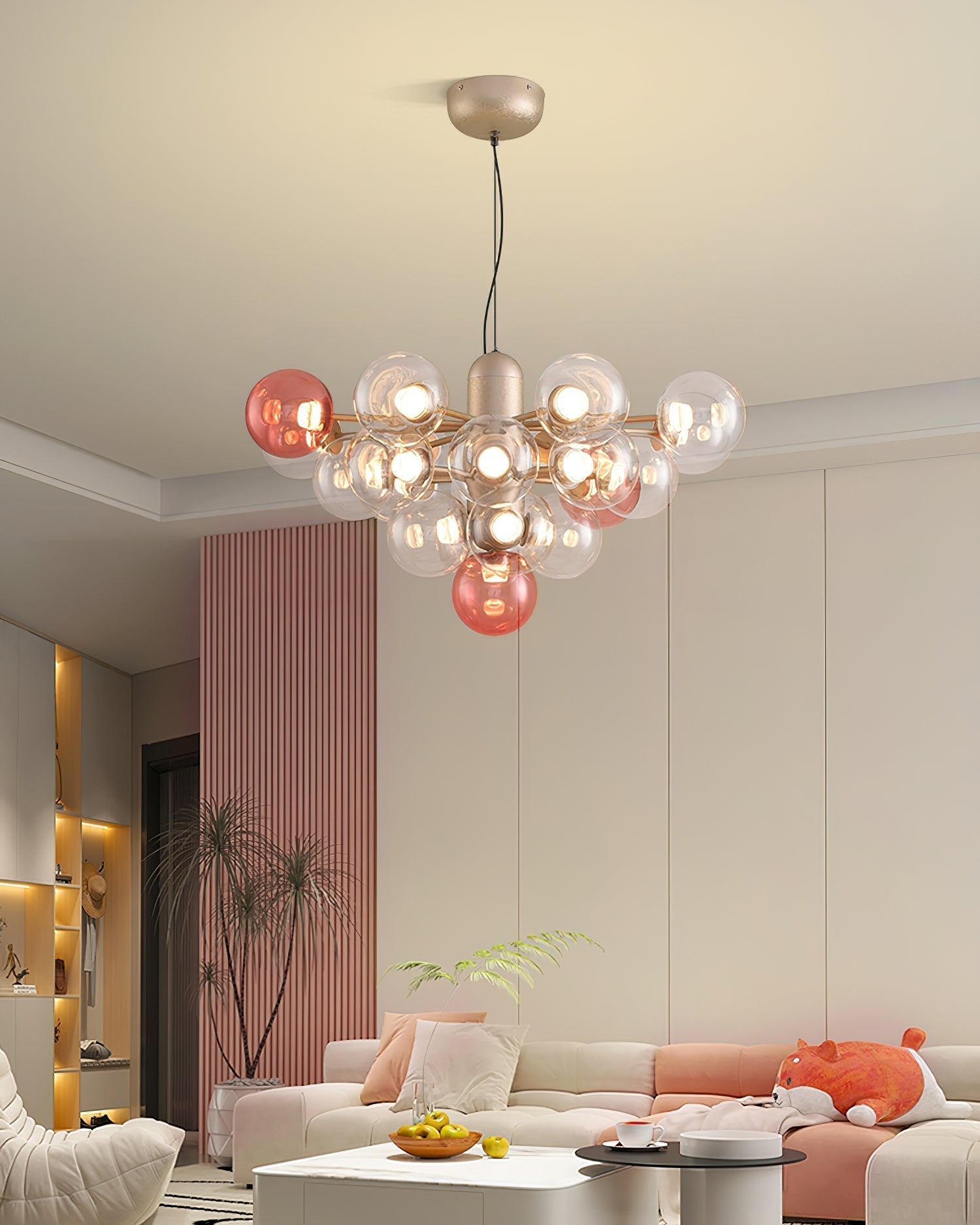 Candy Lustre en métal à bulles - Neutralighting