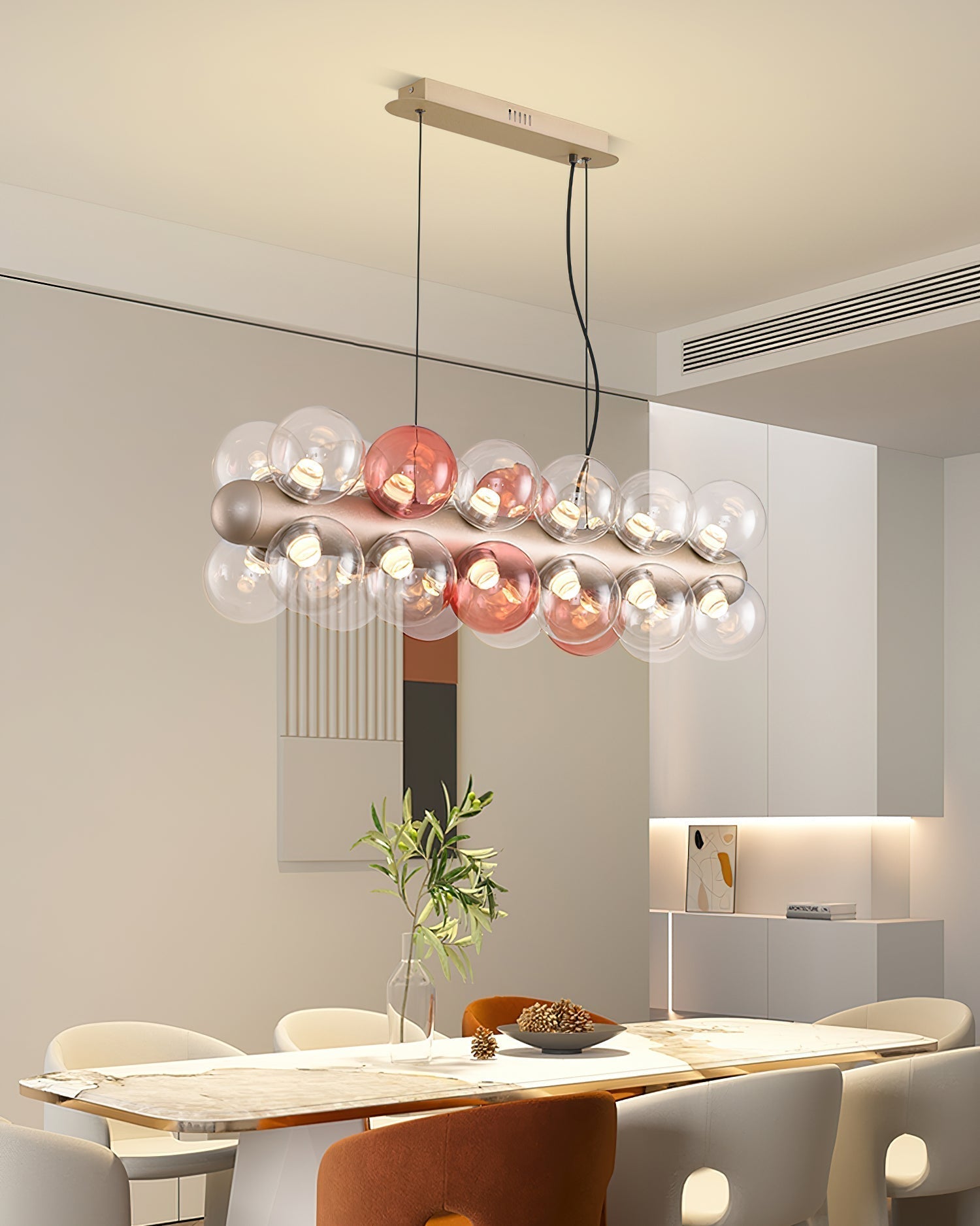 Candy Lustre en métal à bulles - Neutralighting