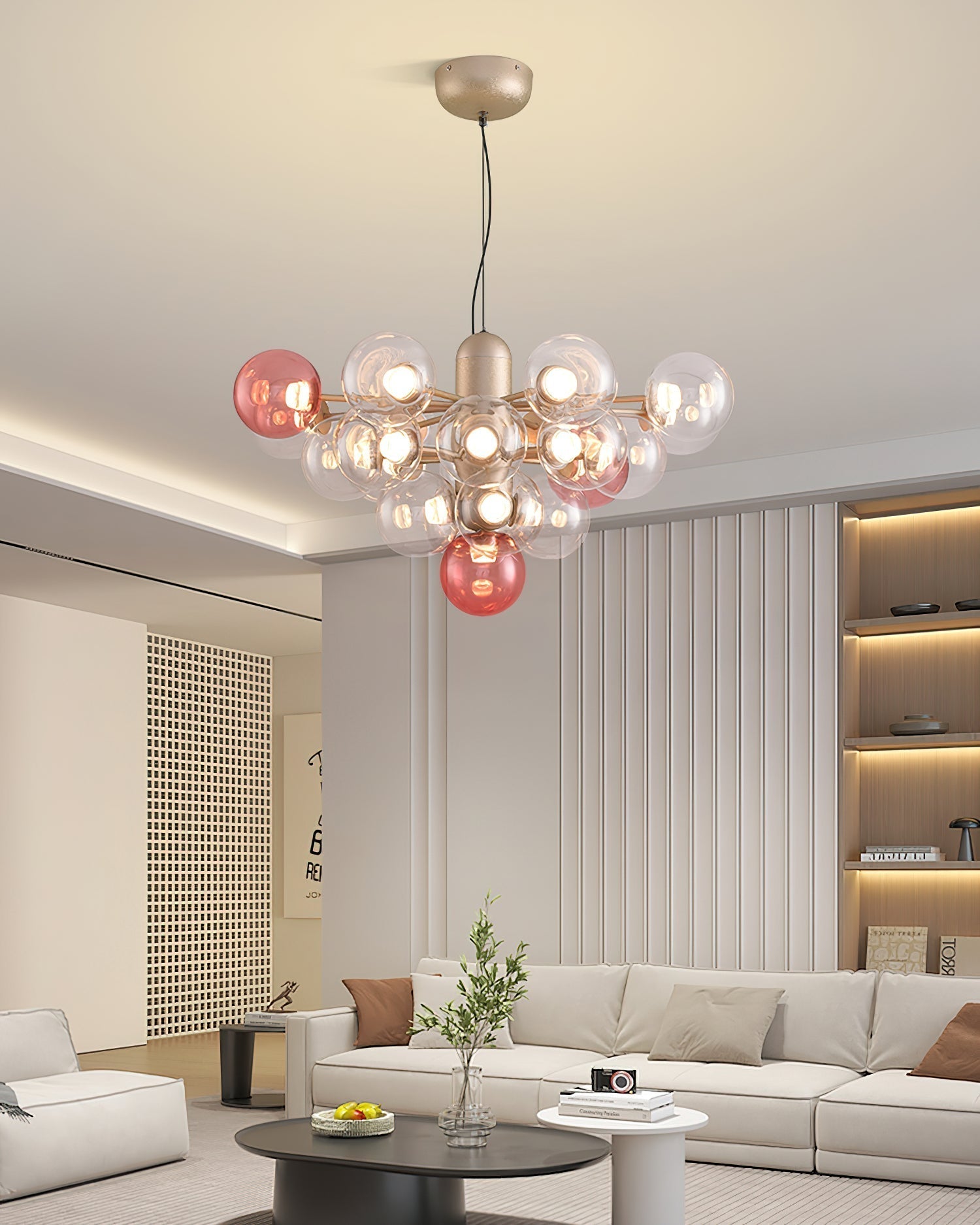 Candy Lustre en métal à bulles - Neutralighting