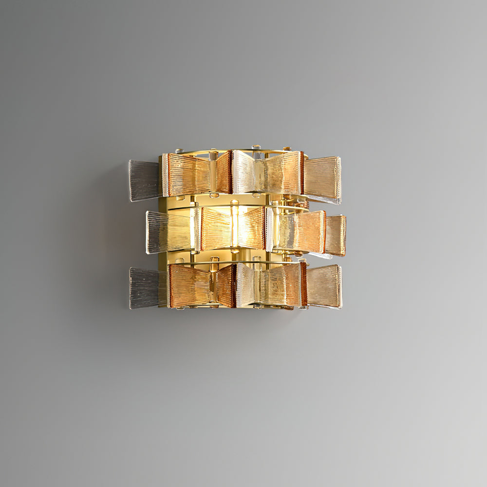 Celvara Applique Murale Accent Ruban en Verre Rainuré - Neutralighting