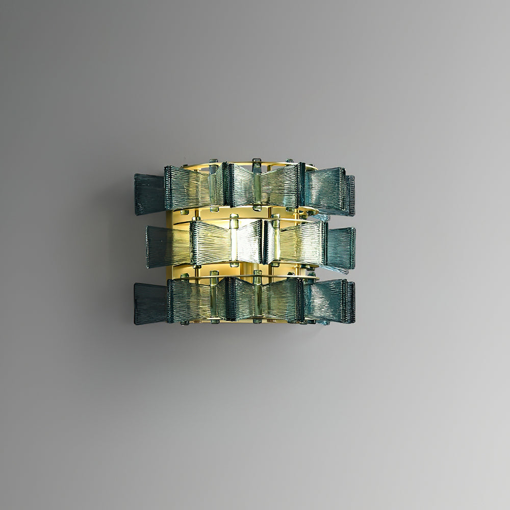 Celvara Applique Murale Accent Ruban en Verre Rainuré - Neutralighting