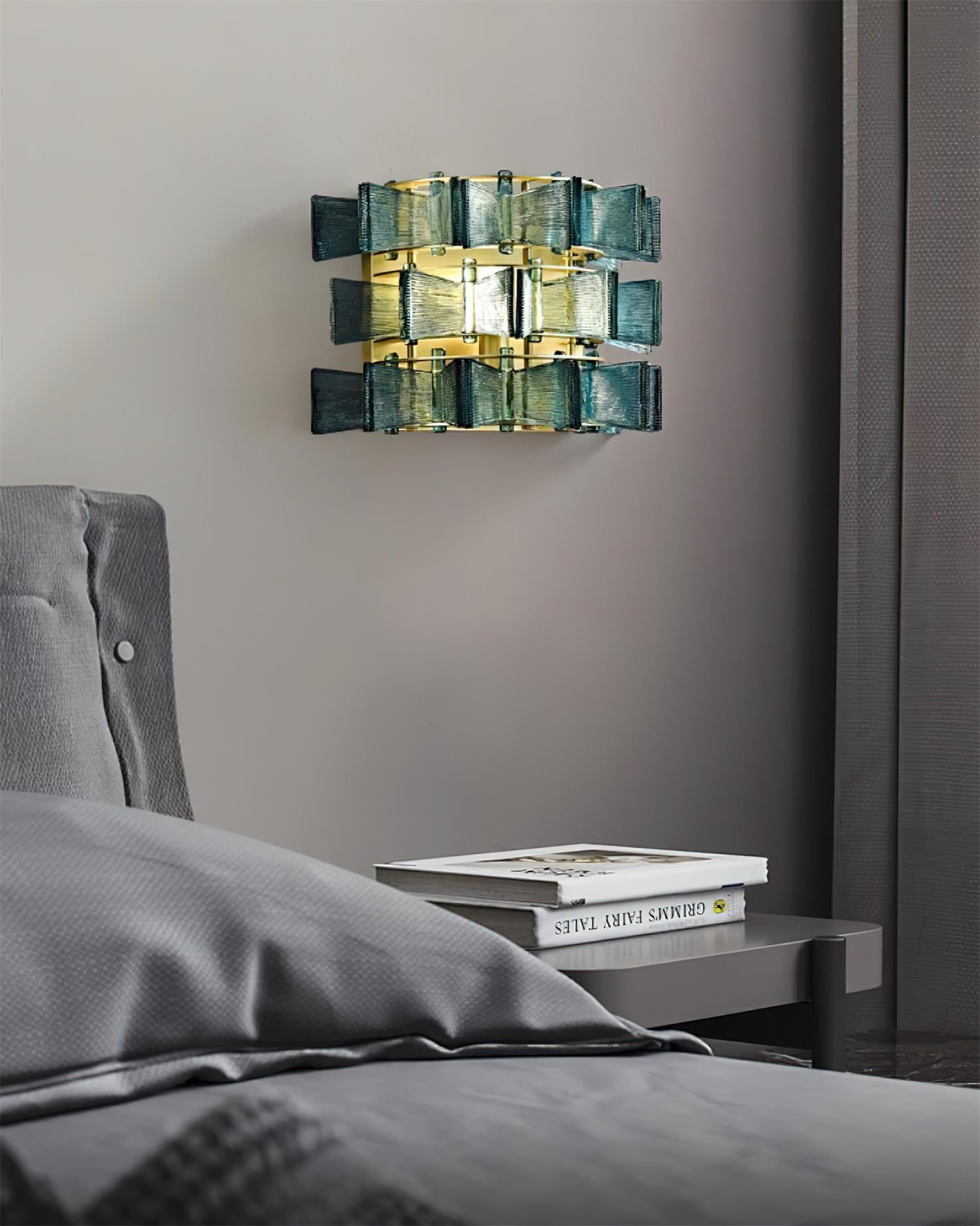 Celvara Applique Murale Accent Ruban en Verre Rainuré - Neutralighting