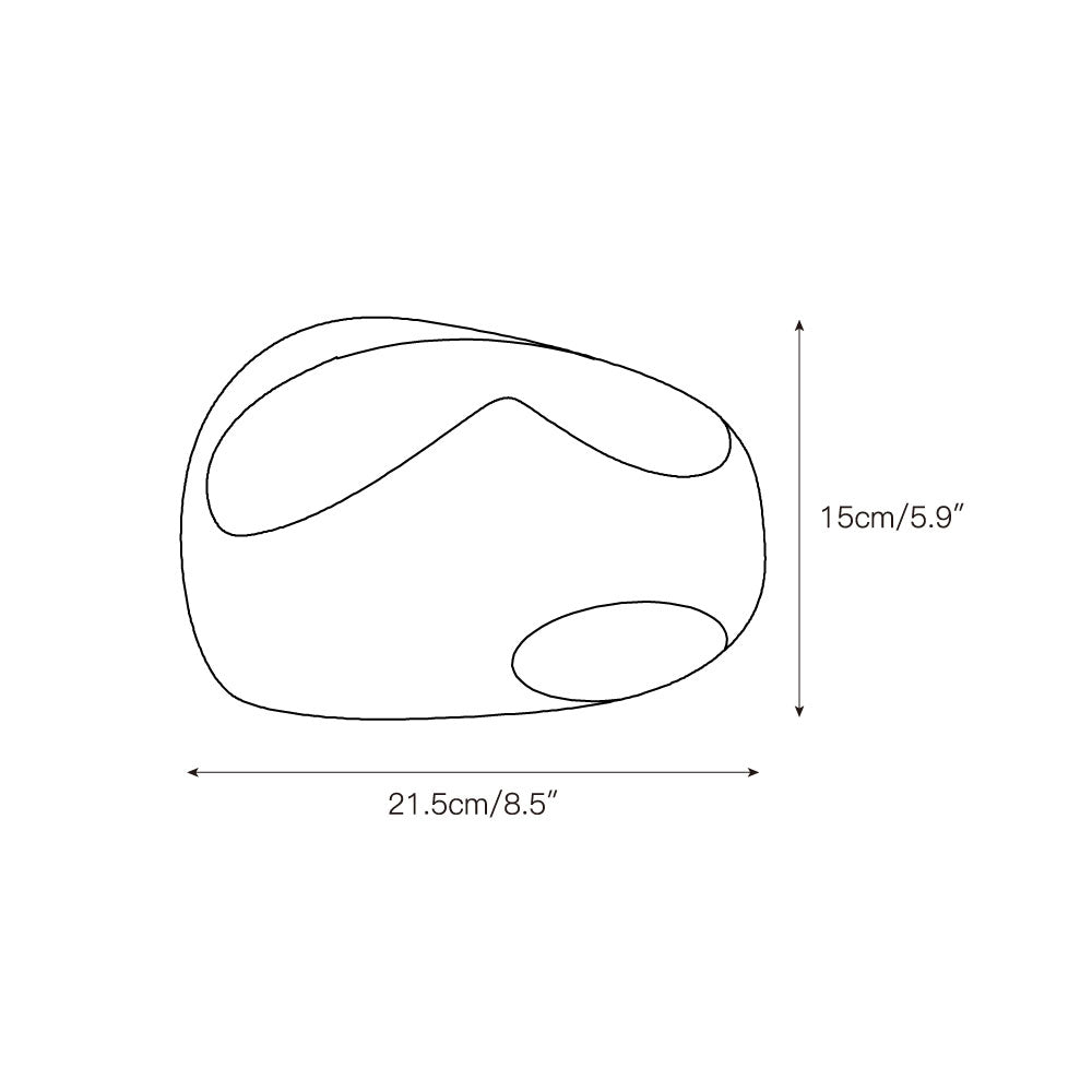 Claro Applique Murale en Ciment Creux à Créativité Individuelle - Neutralighting